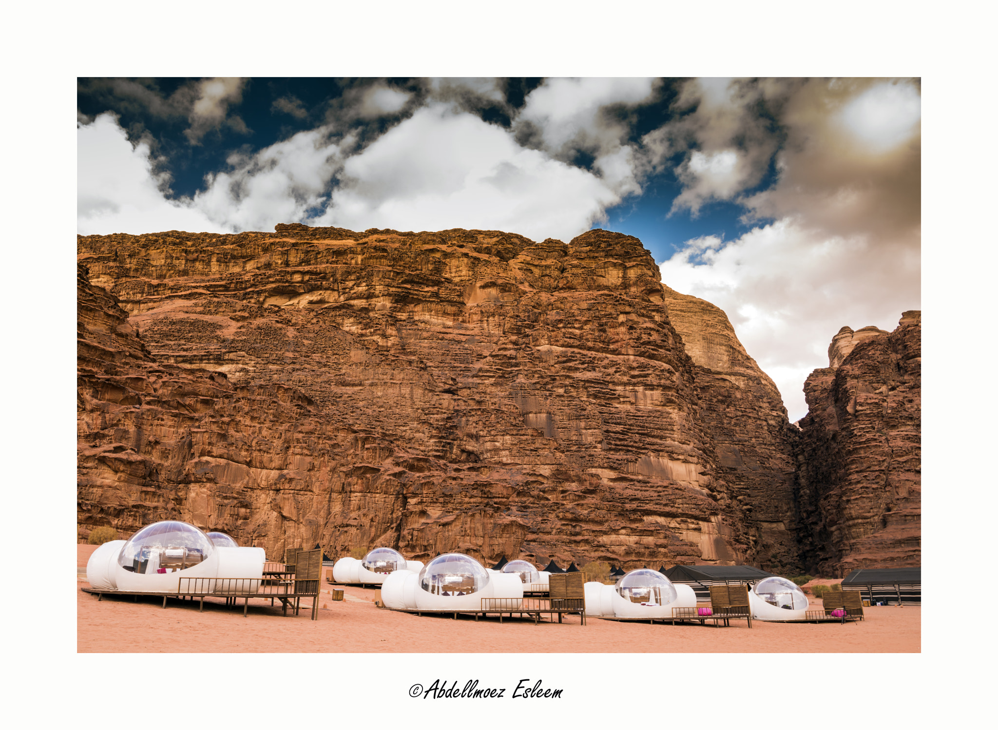 Nikon AF-S Nikkor 24-70mm F2.8E ED VR sample photo. Camping in wadi rum photography