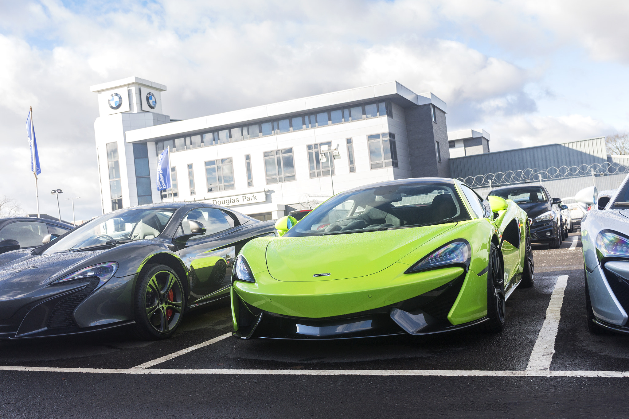 Canon EF 24-70mm F4L IS USM sample photo. Mclaren 570s photography