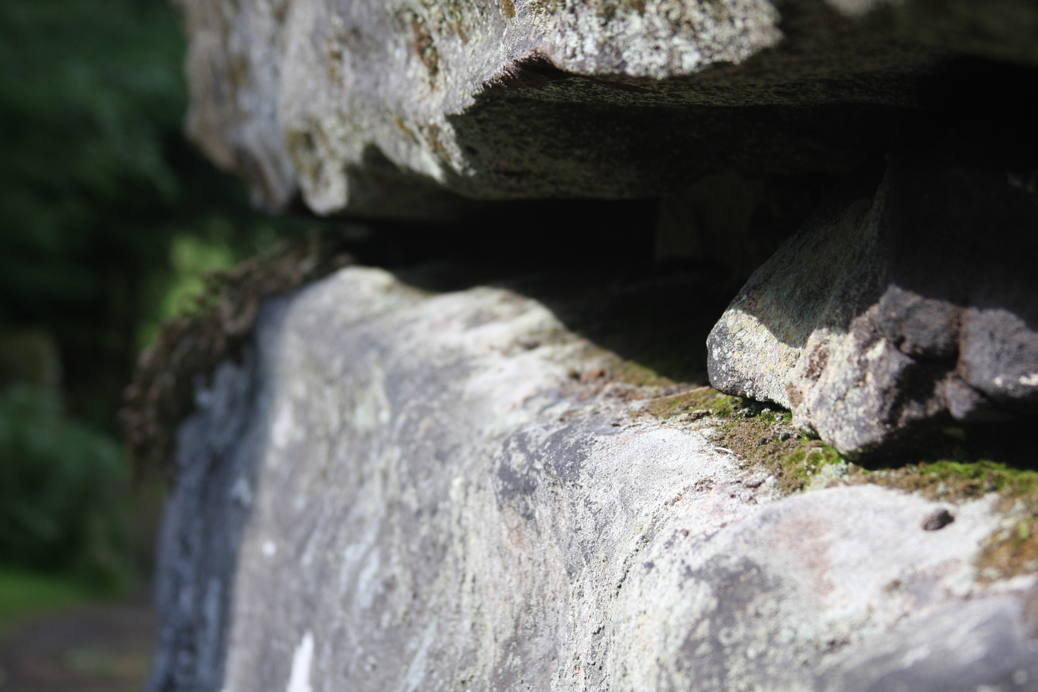 Canon EOS 40D sample photo. Cracks in stone photography