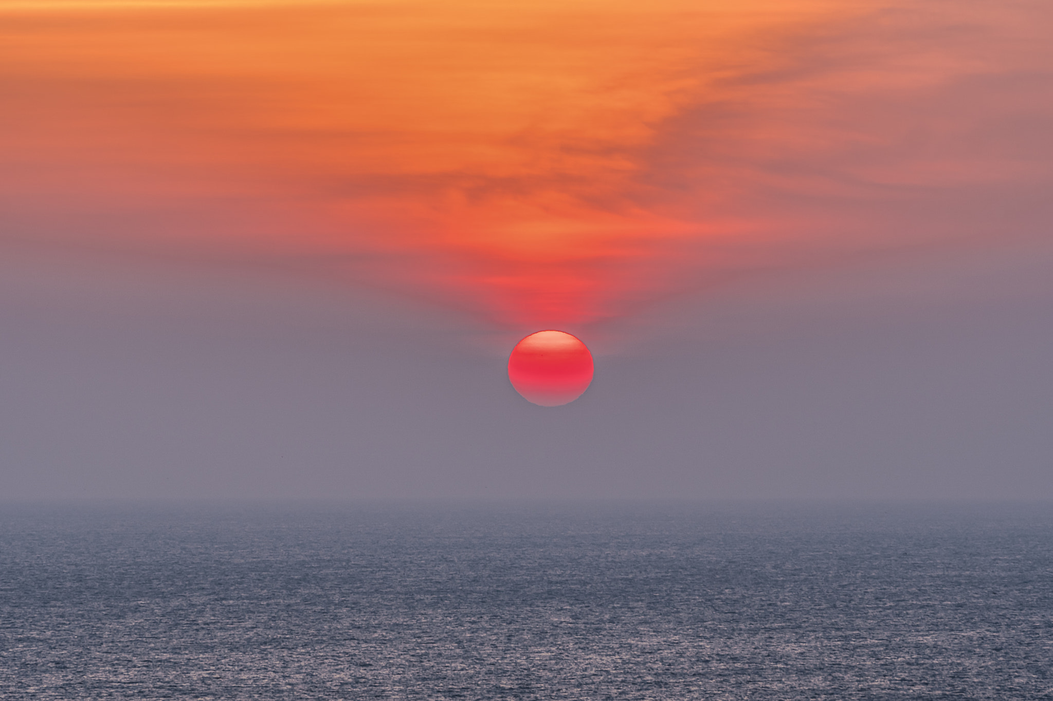 Sony a6300 + Sony FE 70-200mm F4 G OSS sample photo. Sunrise photography