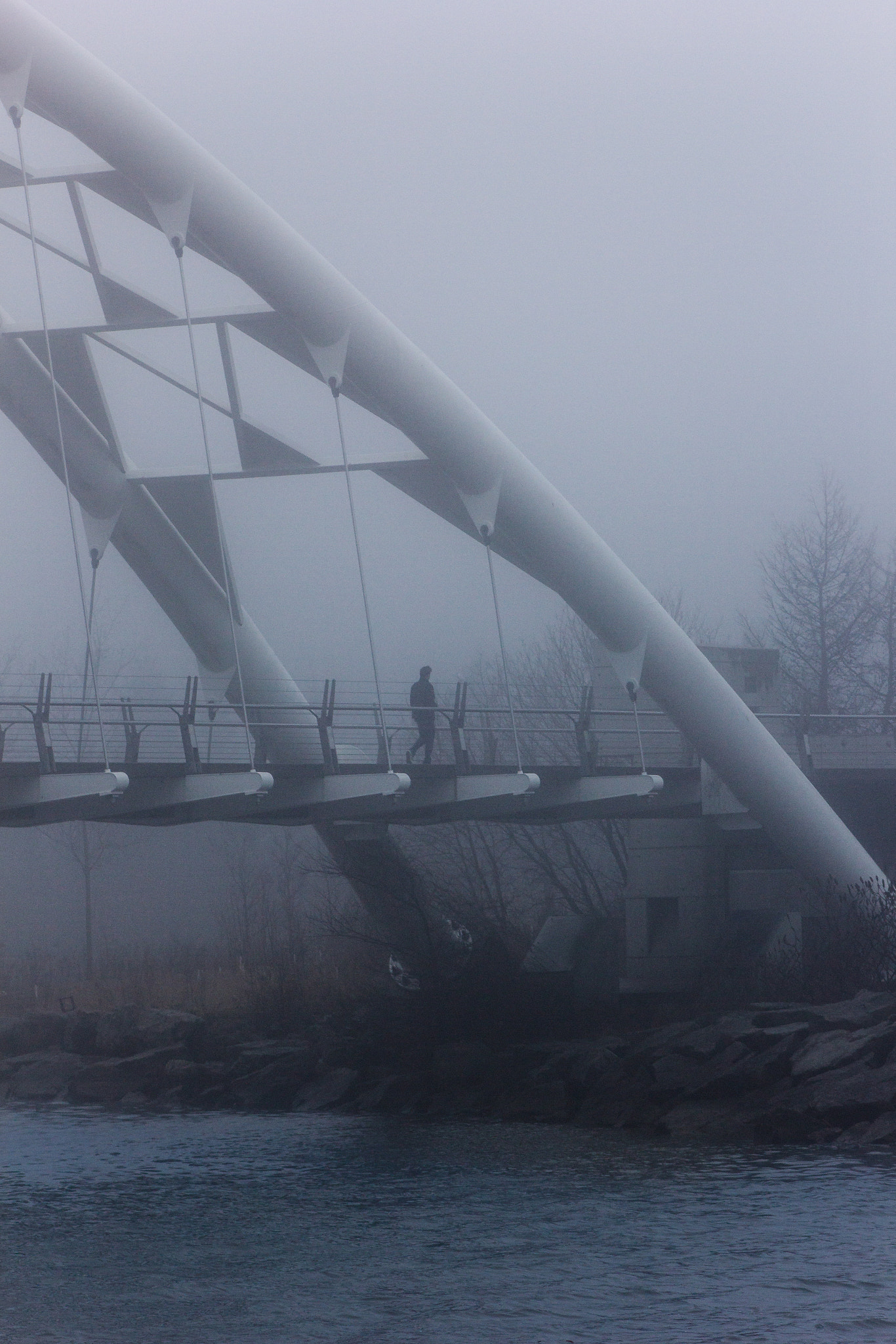 Canon EOS 60D + EF75-300mm f/4-5.6 sample photo. Mist photography