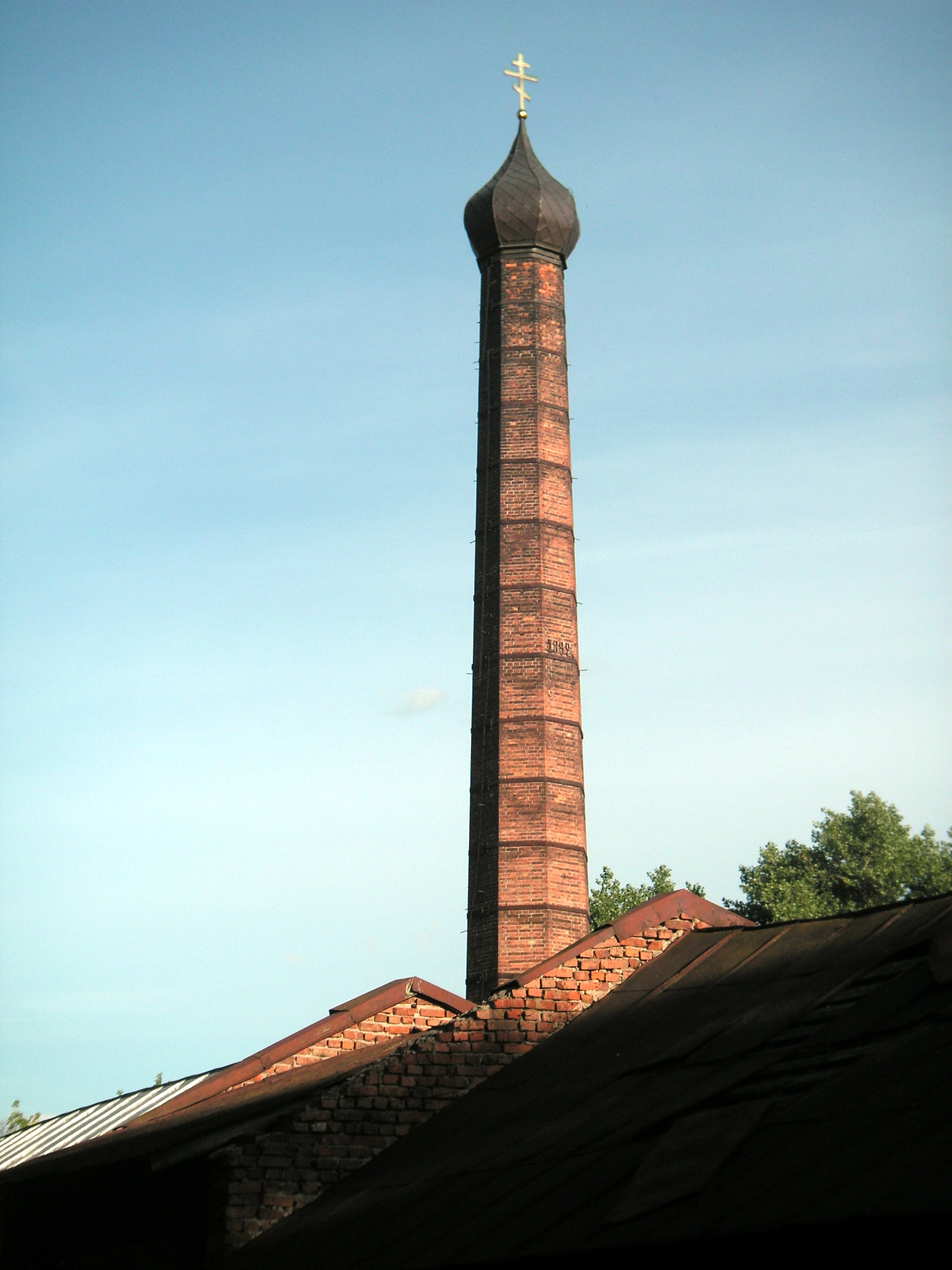 KONICA MINOLTA DiMAGE X60 sample photo. Сhimney-dome photography