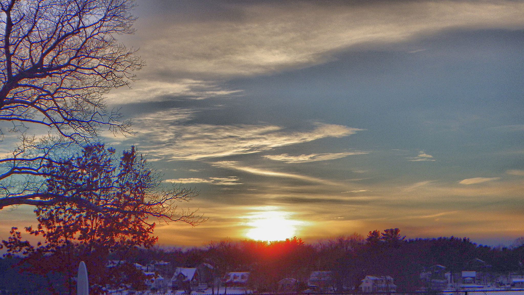 Pentax Optio WG-2 GPS sample photo. Crystal sunset photography