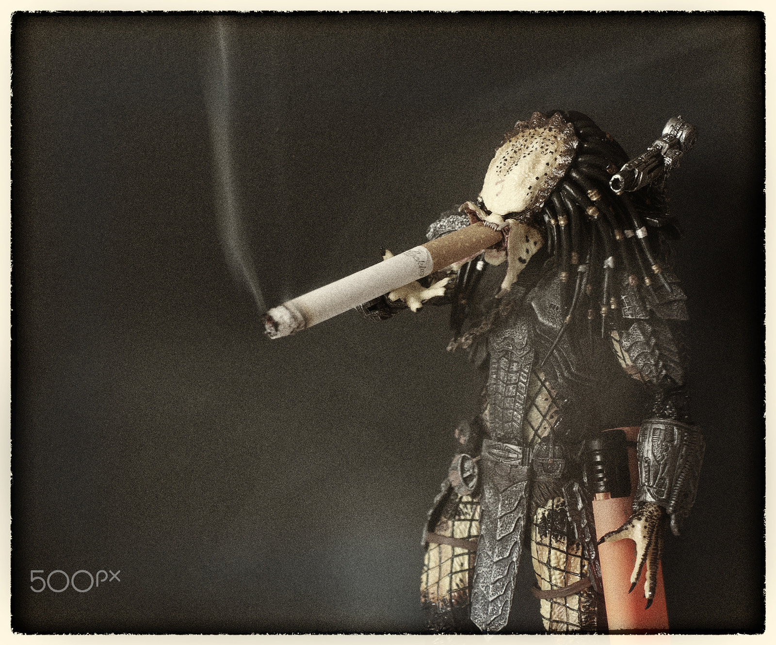 Olympus OM-D E-M10 sample photo. Predator smoker :) photography