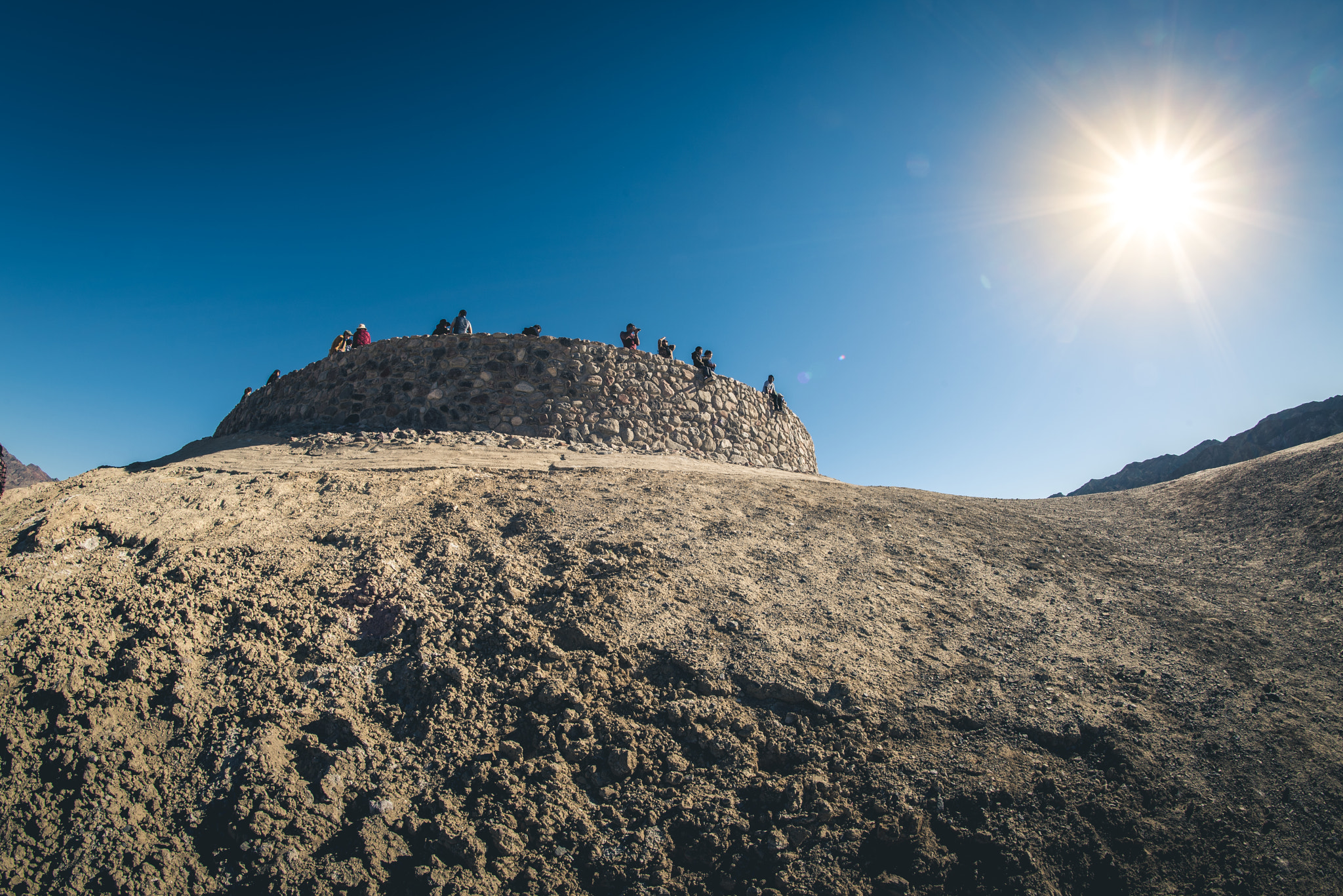 Nikon D750 + Samyang 12mm F2.8 ED AS NCS Fisheye sample photo. Zabriskie point lookout photography