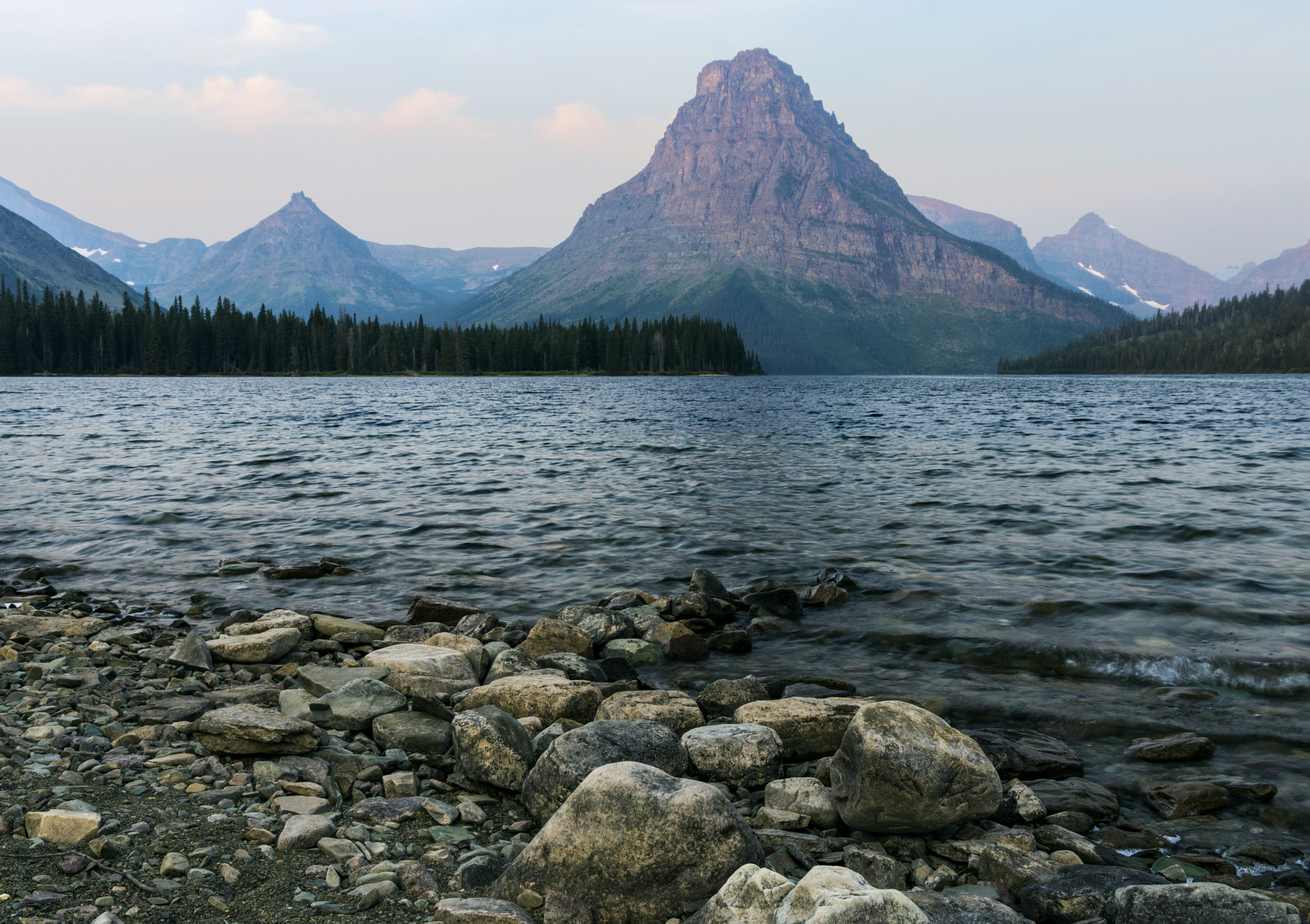Sony SLT-A65 (SLT-A65V) sample photo. Two medicine lake photography