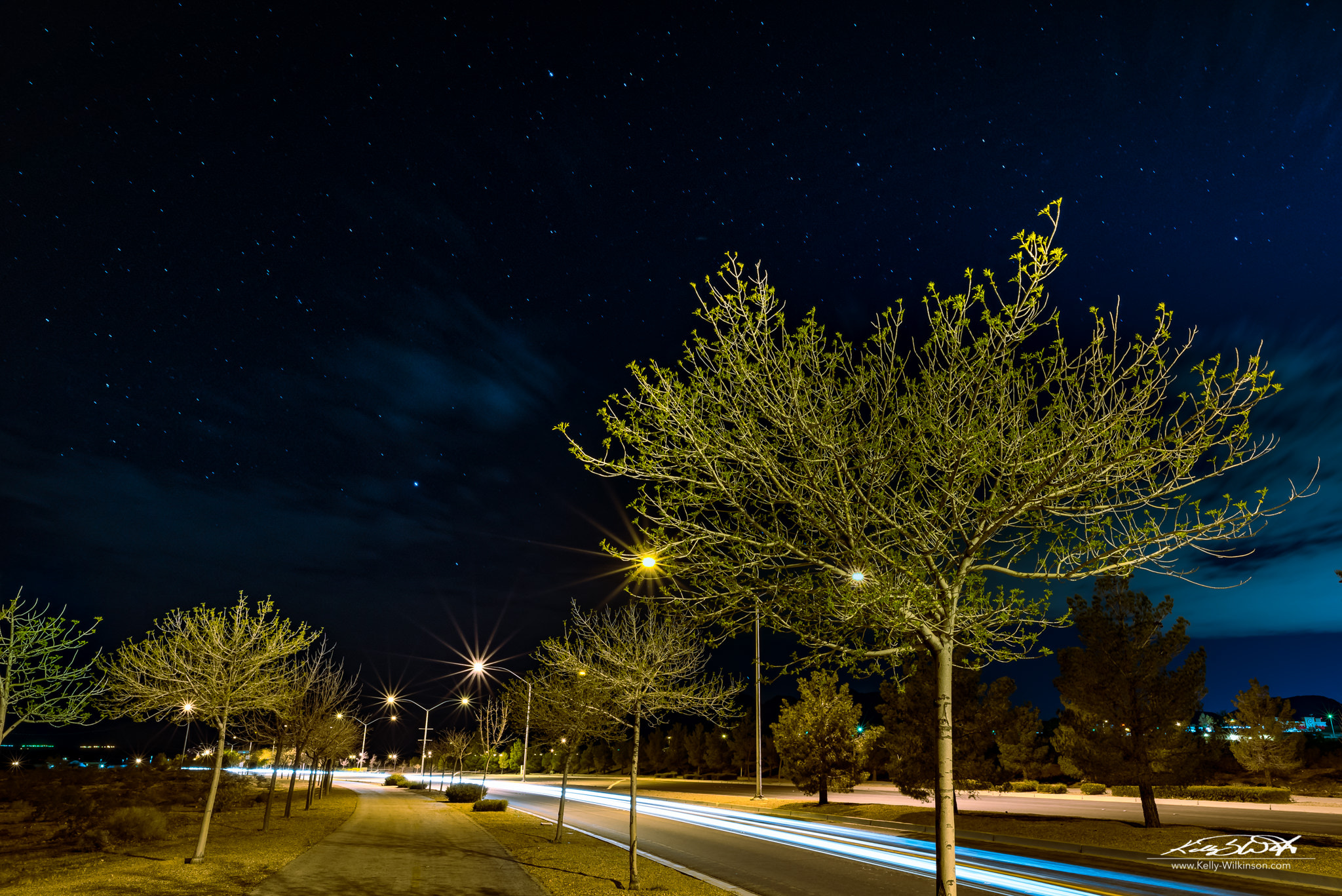 Nikon AF-S Nikkor 24mm F1.8G ED sample photo. Car streaking photography