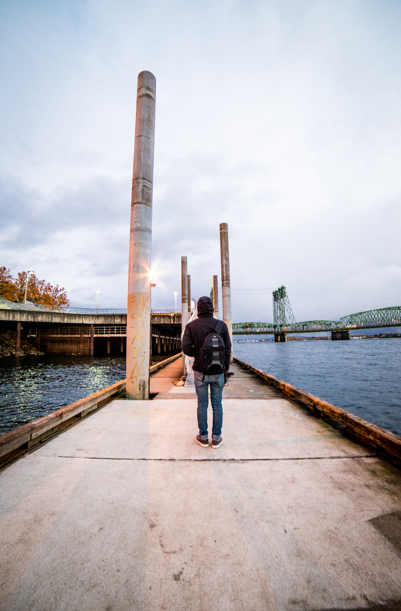 Samyang 14mm F2.8 ED AS IF UMC sample photo. Pier view photography