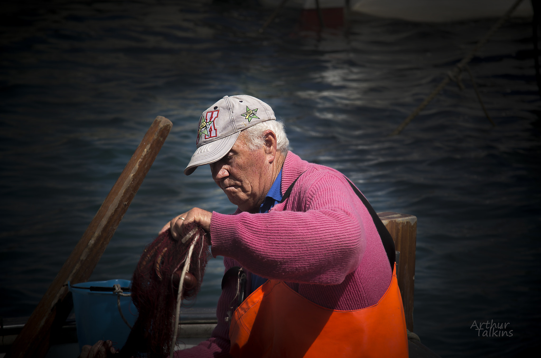 Pentax K-5 sample photo. Old man and the sea...a fisherman's story. photography