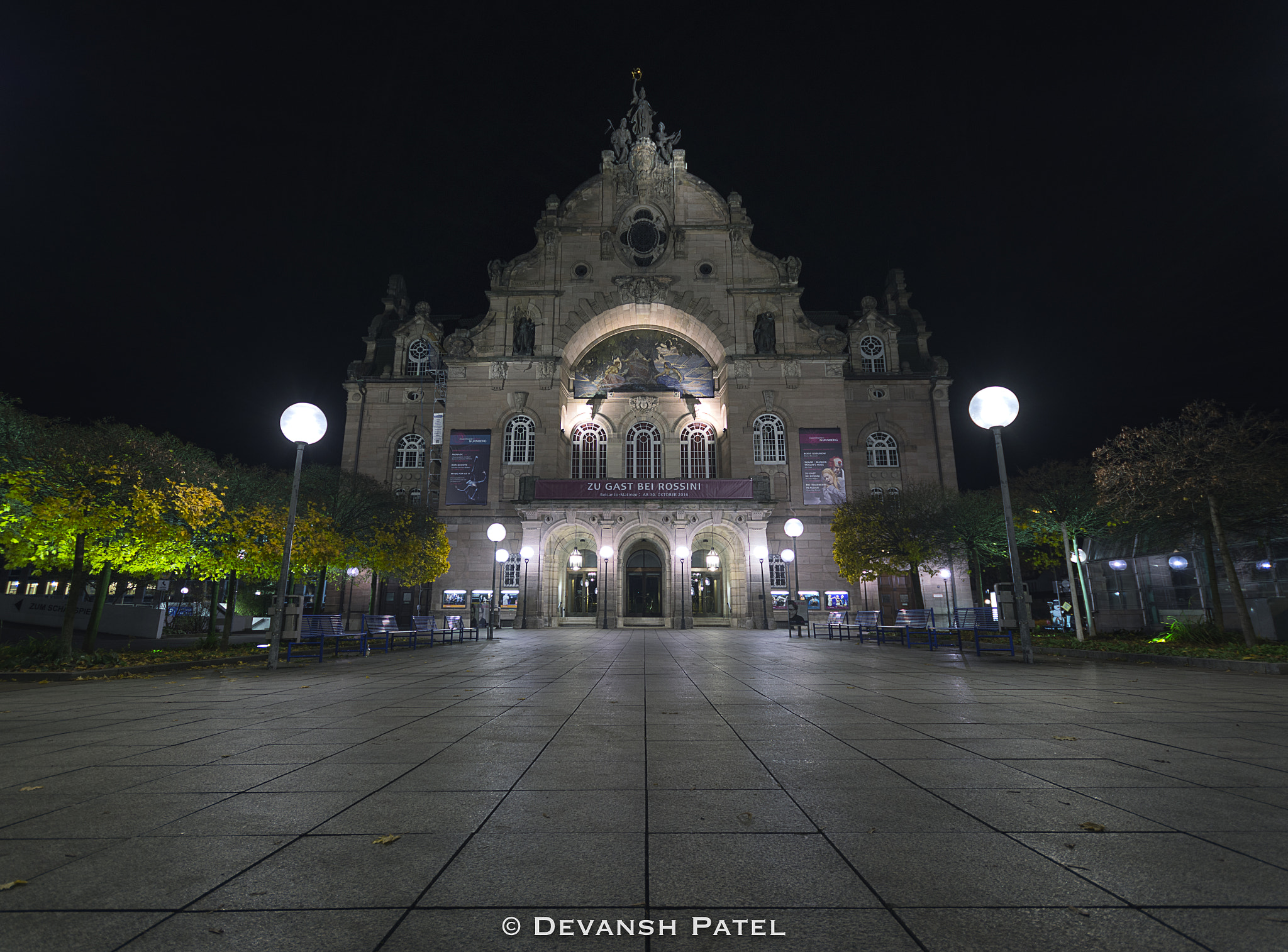 Sigma 10-20mm F4-5.6 EX DC HSM sample photo. Staatstheater nuremberg photography