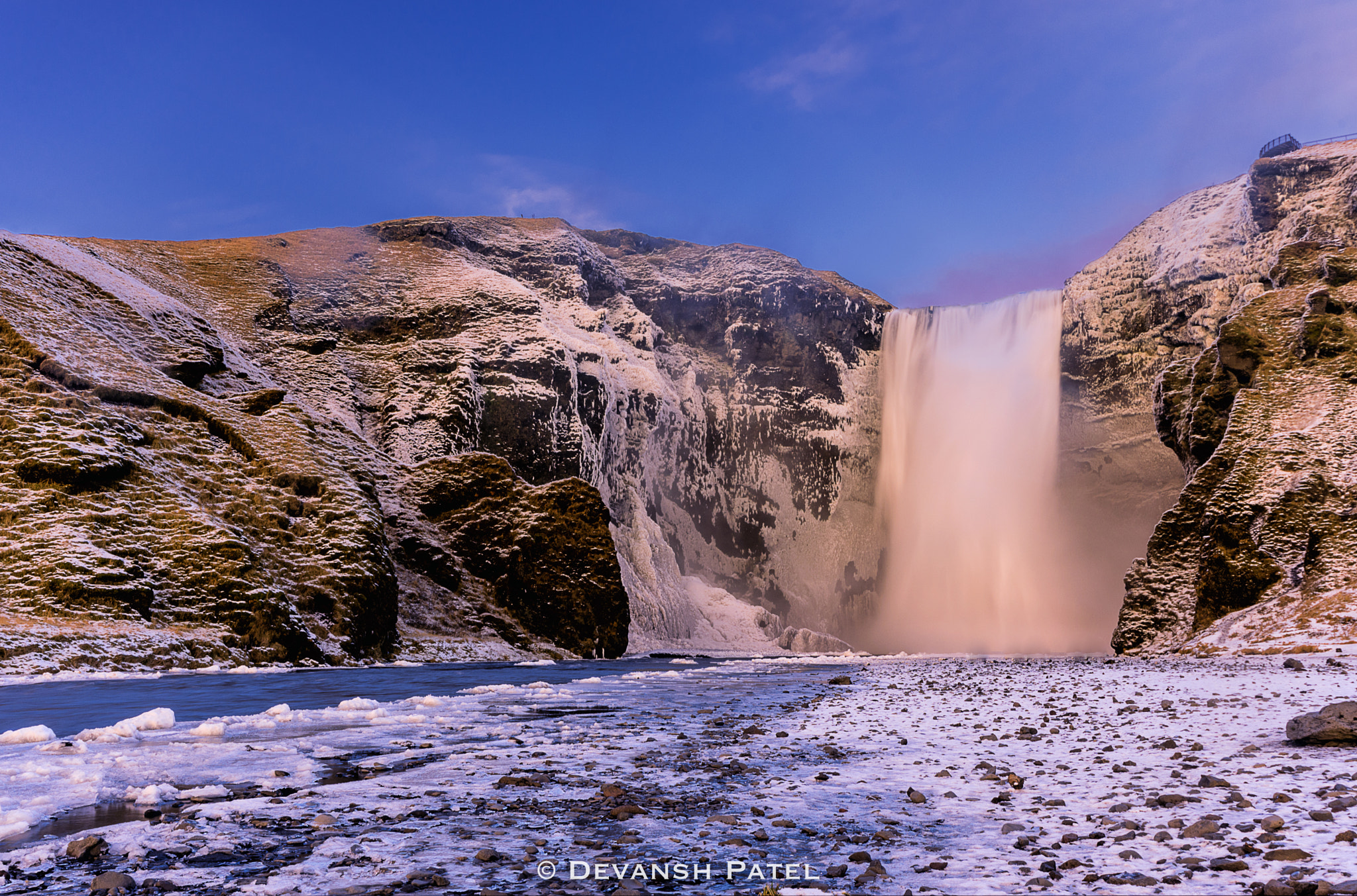 Sigma 10-20mm F4-5.6 EX DC HSM sample photo. Skogafoss photography