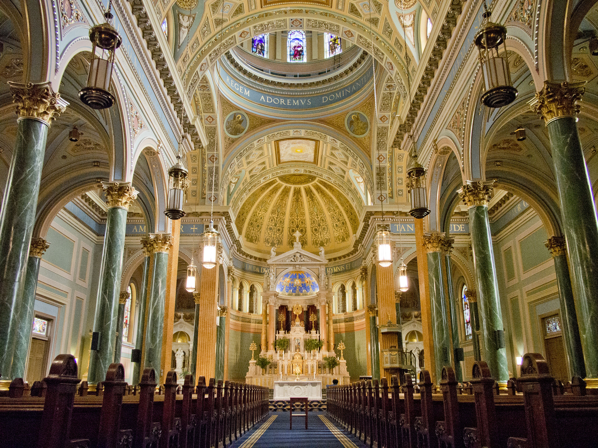 Olympus PEN E-PM2 + Panasonic Lumix G 14mm F2.5 ASPH sample photo. St. jean baptiste roman catholic church, new york photography