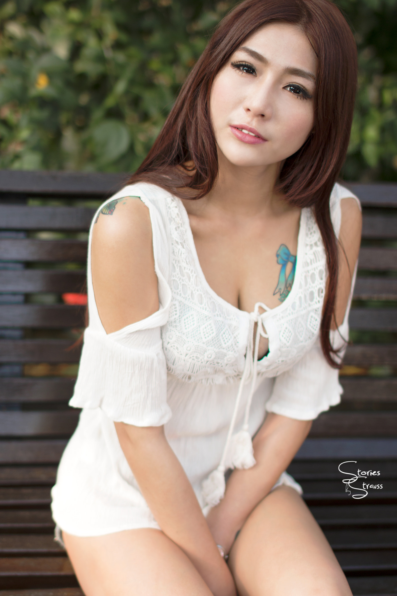 Sigma 50mm F1.4 EX DG HSM sample photo. Inked portrait photography