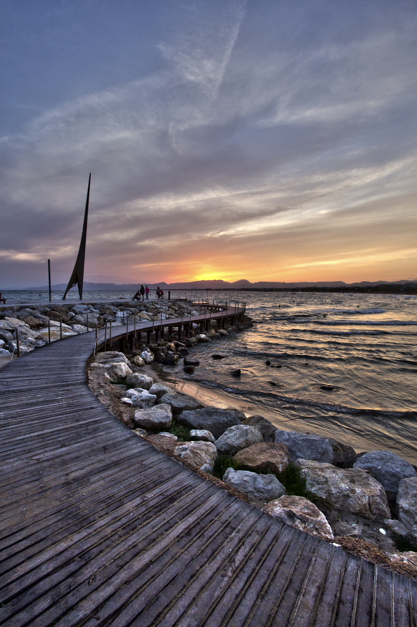 Canon EF-S 10-22mm F3.5-4.5 USM sample photo. Sunset @ salou (spain) photography