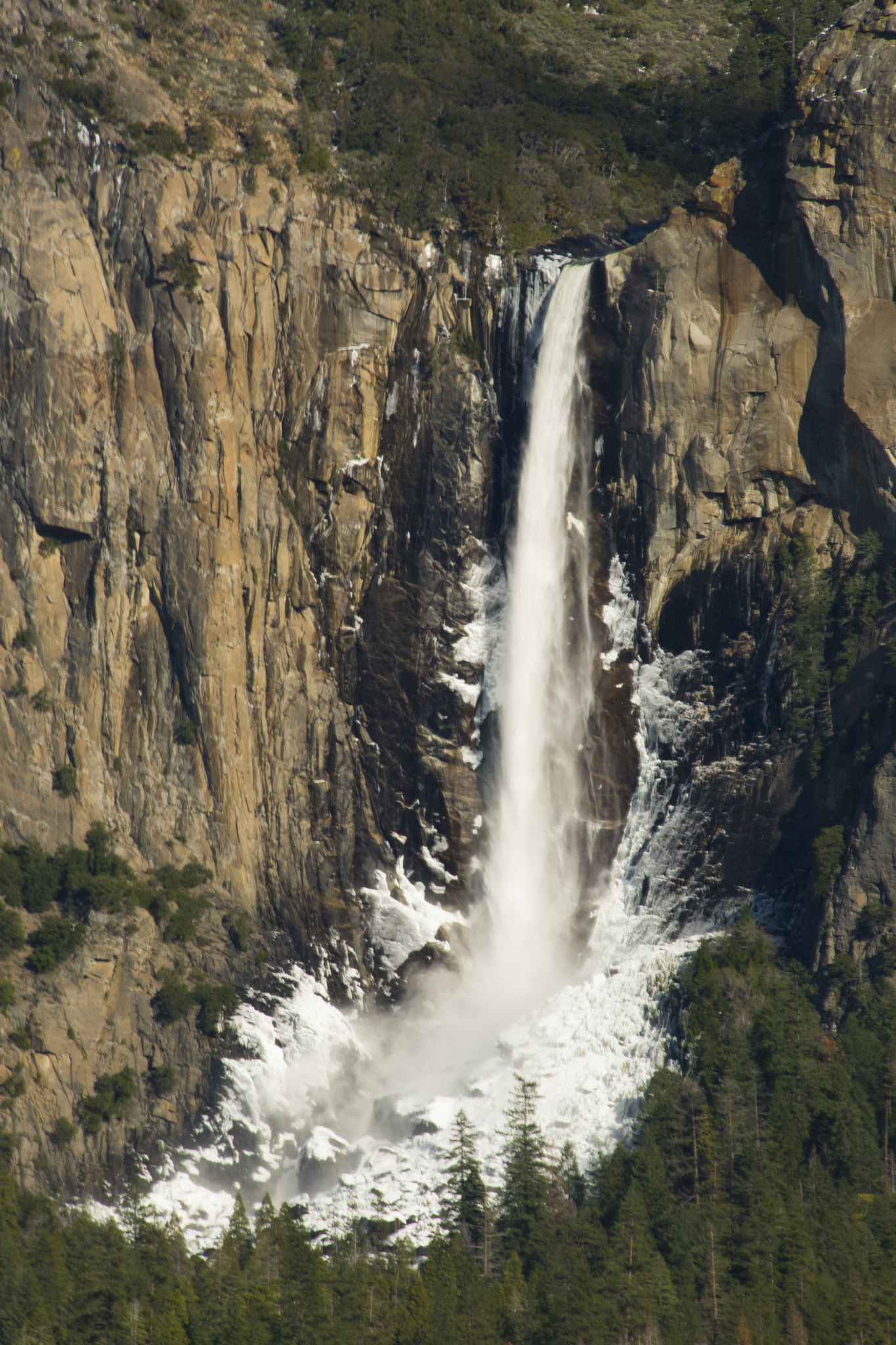 Nikon D500 sample photo. Bridalveil falls photography