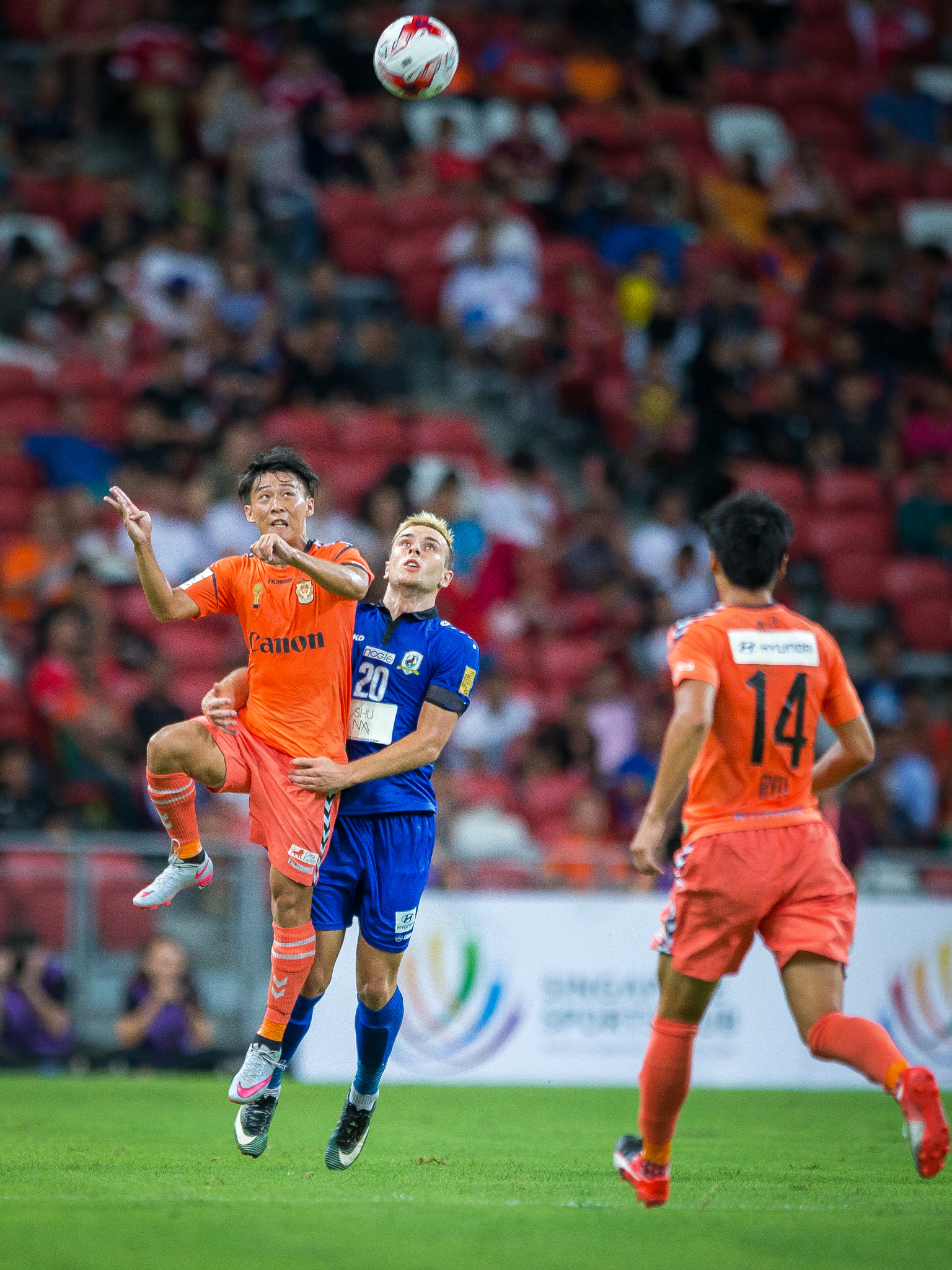 Canon EF 400mm F2.8L IS II USM sample photo. S.league community shield photography