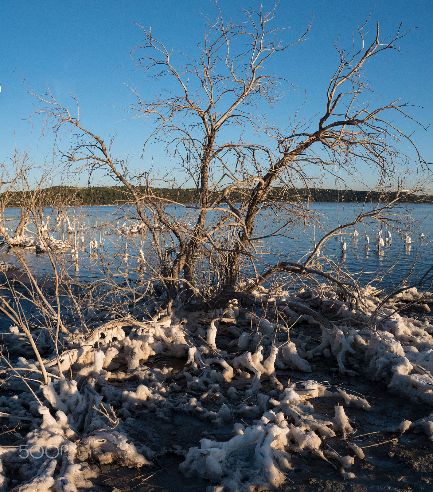 Panasonic Lumix DMC-GX7 sample photo. The saline lake #3 photography