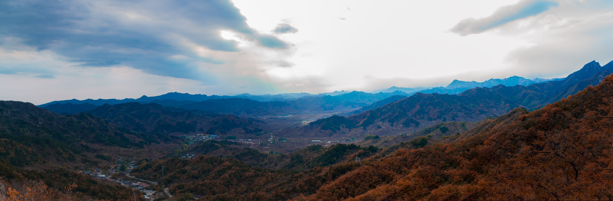 Pentax K-30 sample photo. The scenery of the great wall photography