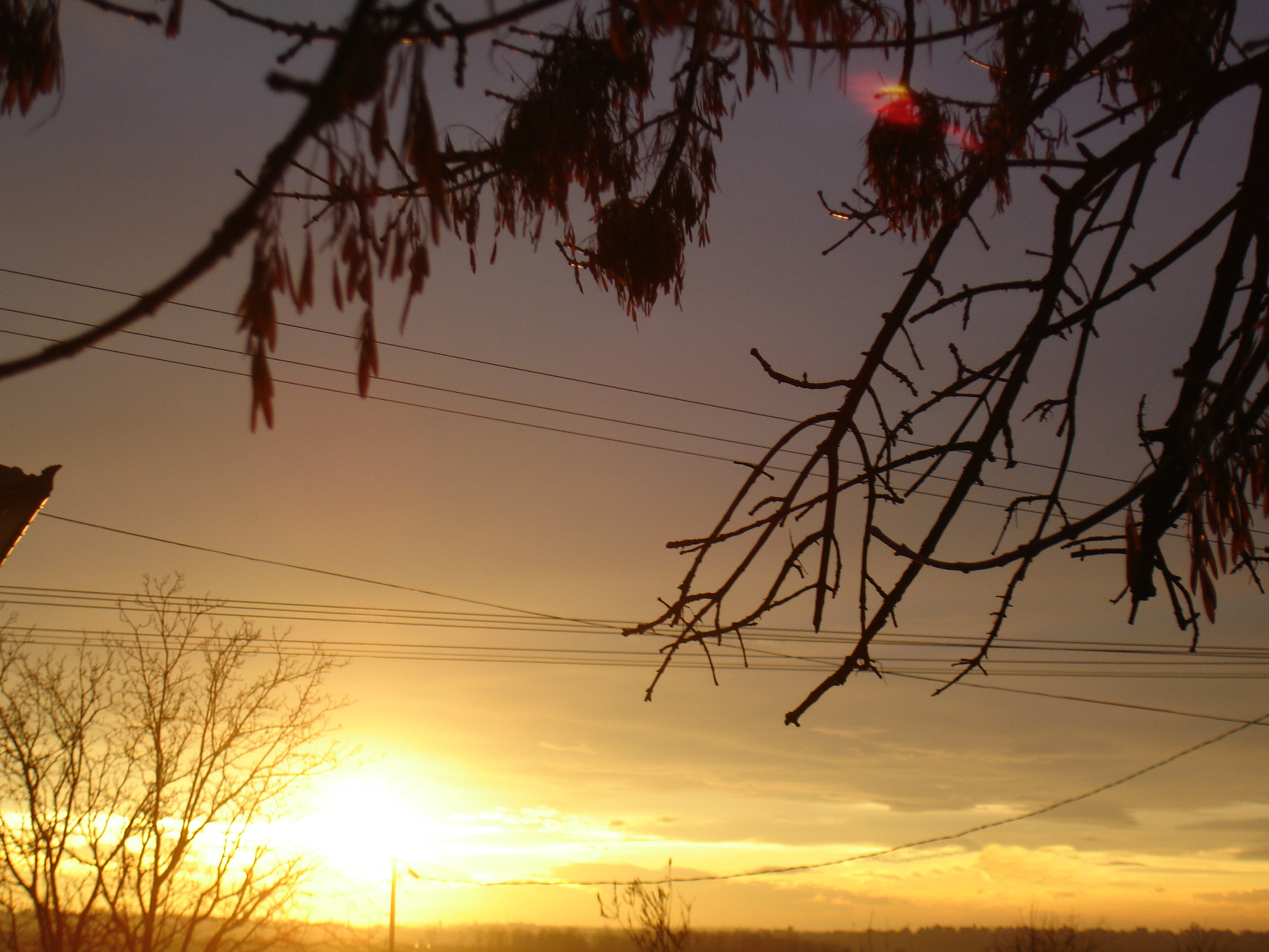 Sony DSC-W17 sample photo. Sunset photography