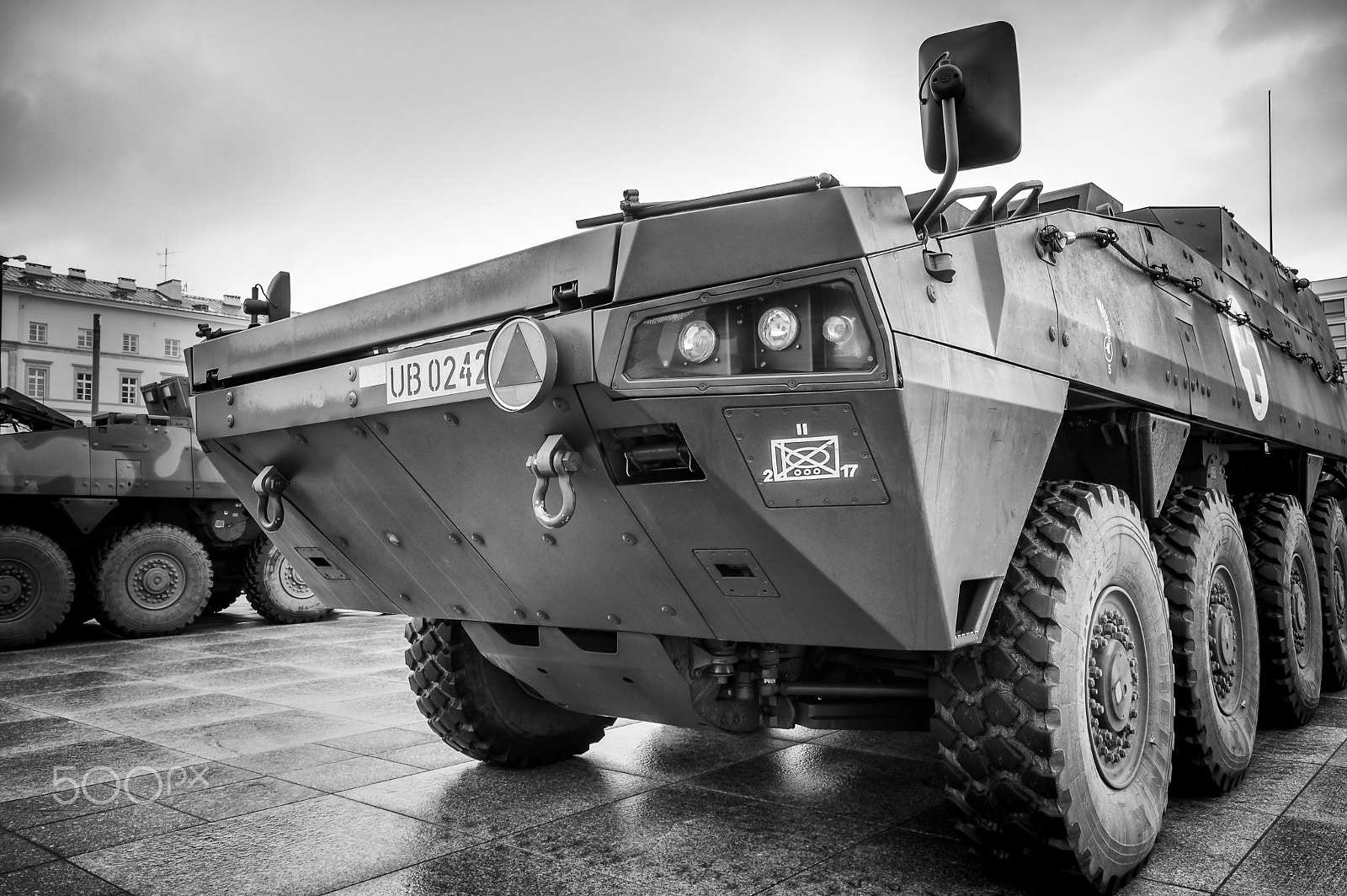 Sigma AF 10-20mm F4-5.6 EX DC sample photo. Modern military vehicle photography