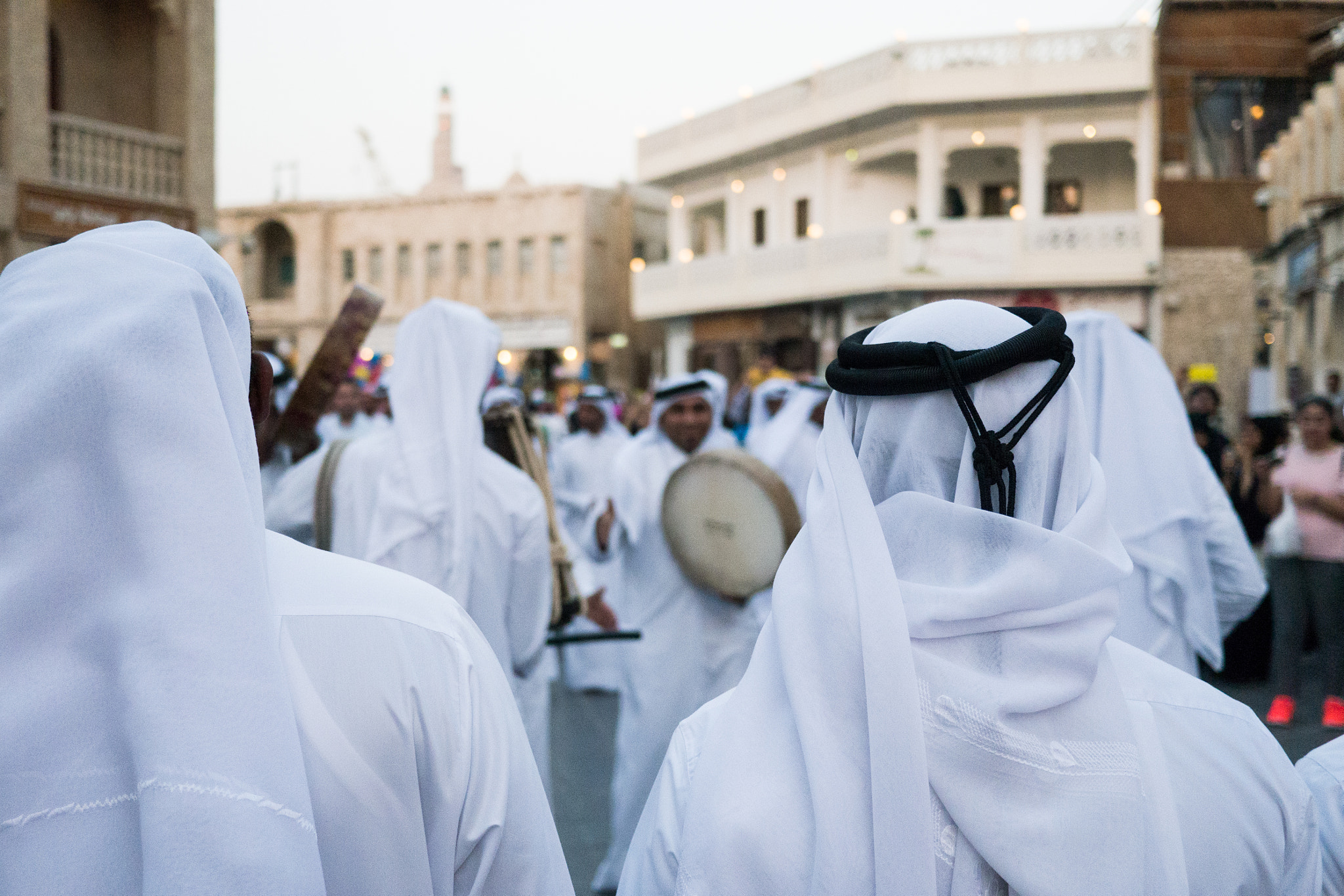 LUMIX G 20/F1.7 II sample photo. Parade in doha, qatar photography