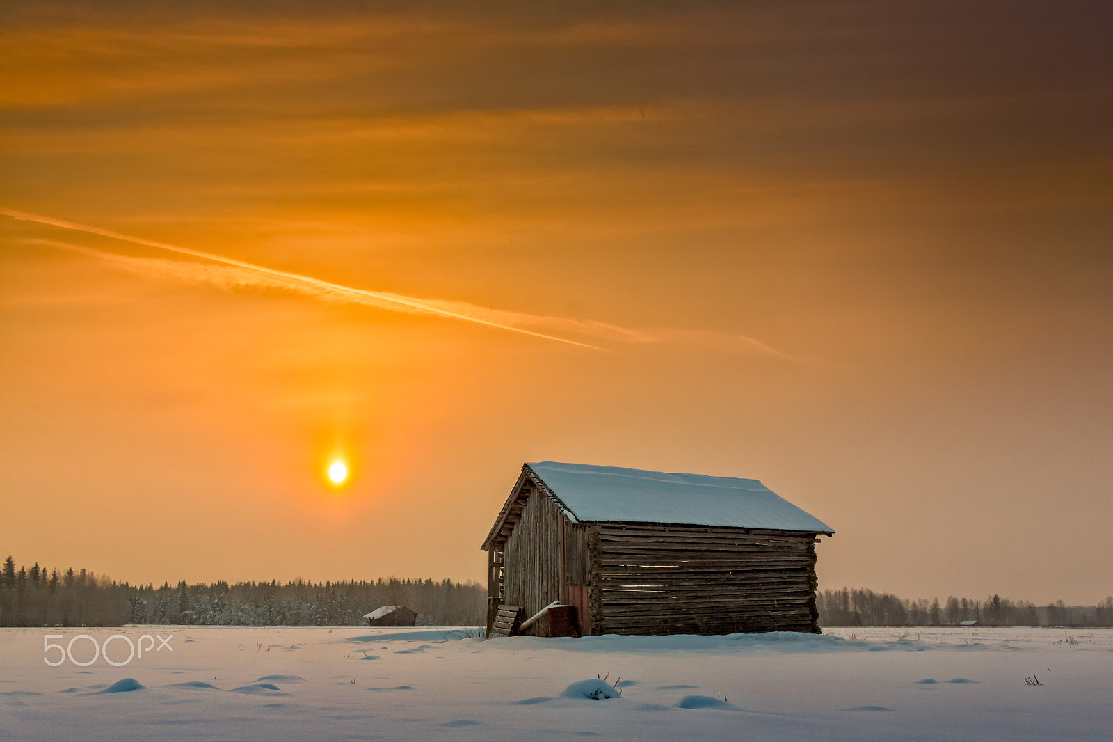 Canon EF-S 24mm F2.8 STM sample photo. Cold winter sunrise photography