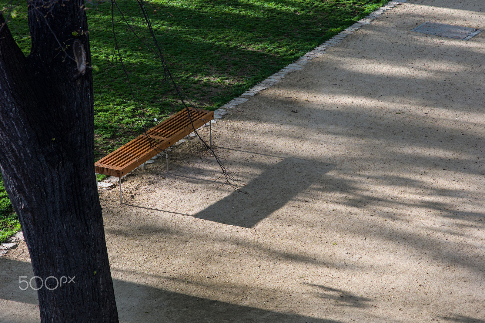 Leica M9 + Elmarit-M 135mm f/2.8 (I/II) sample photo. Bench at strelecky ostrov photography