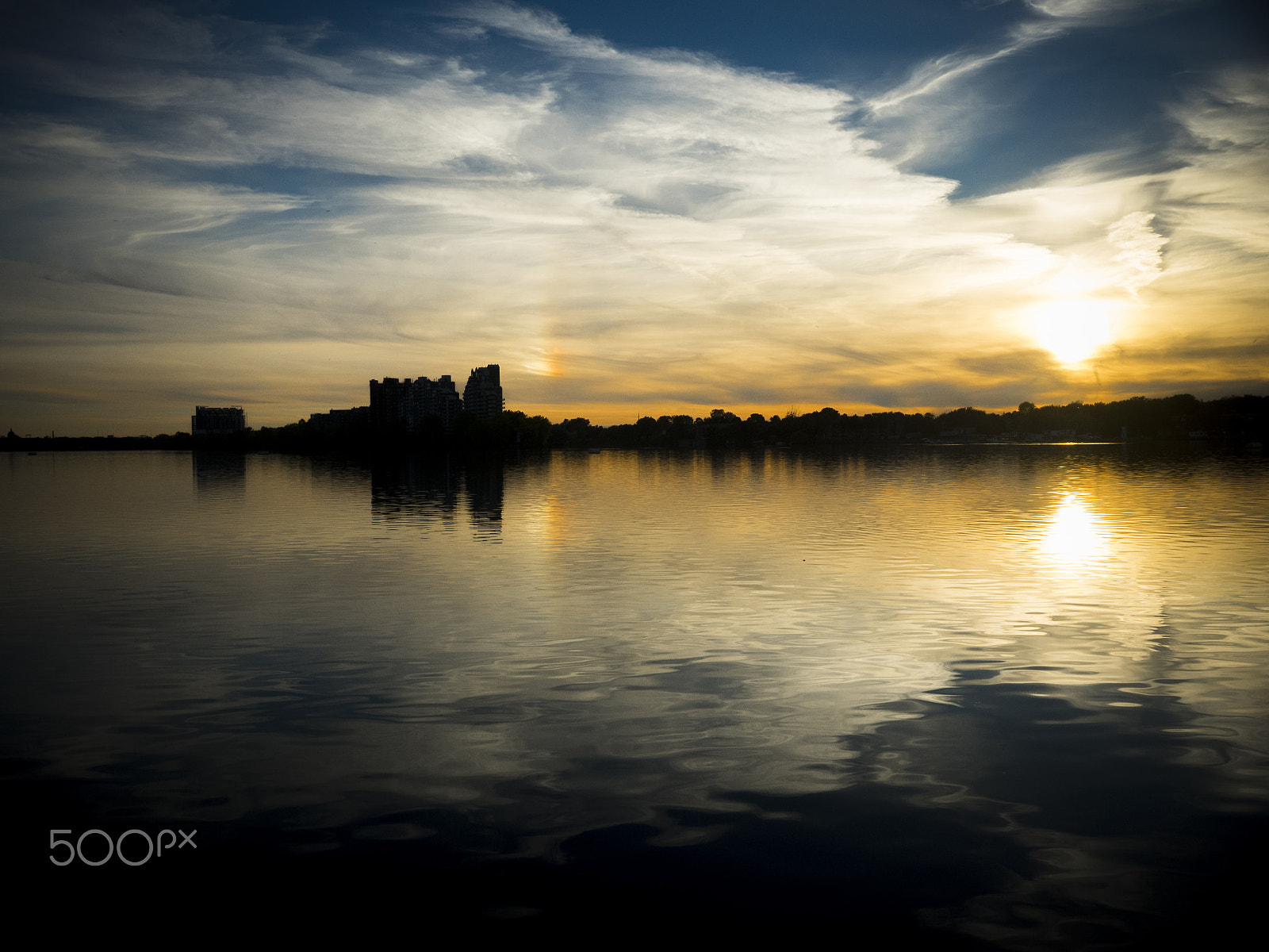 Olympus OM-D E-M1 sample photo. Autumn sunset photography