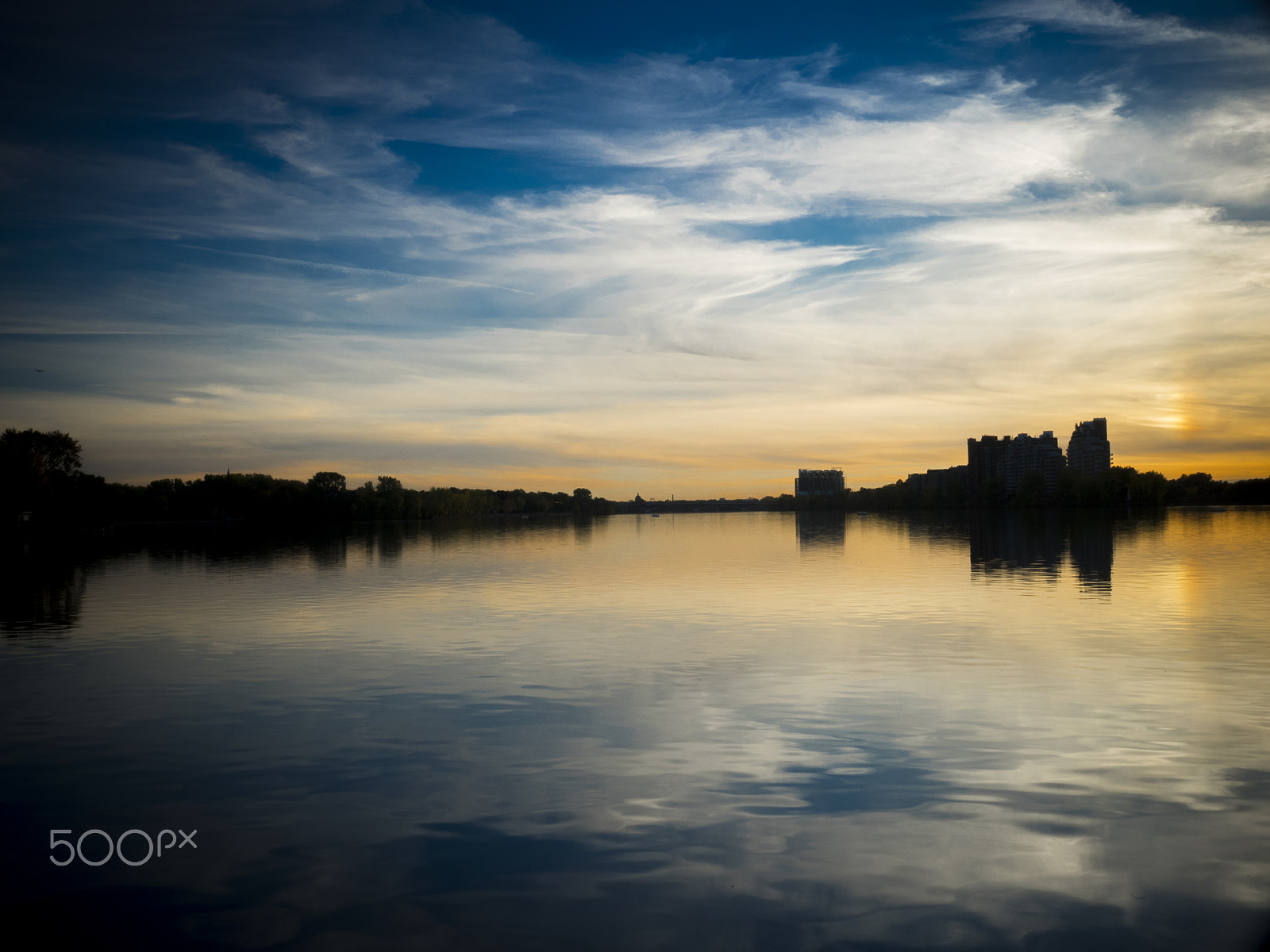 Olympus OM-D E-M1 sample photo. Autumn sunset photography