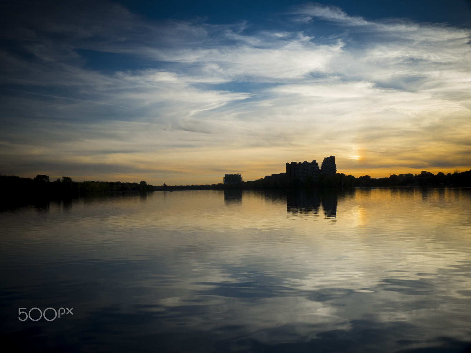Olympus OM-D E-M1 sample photo. Autumn sunset photography