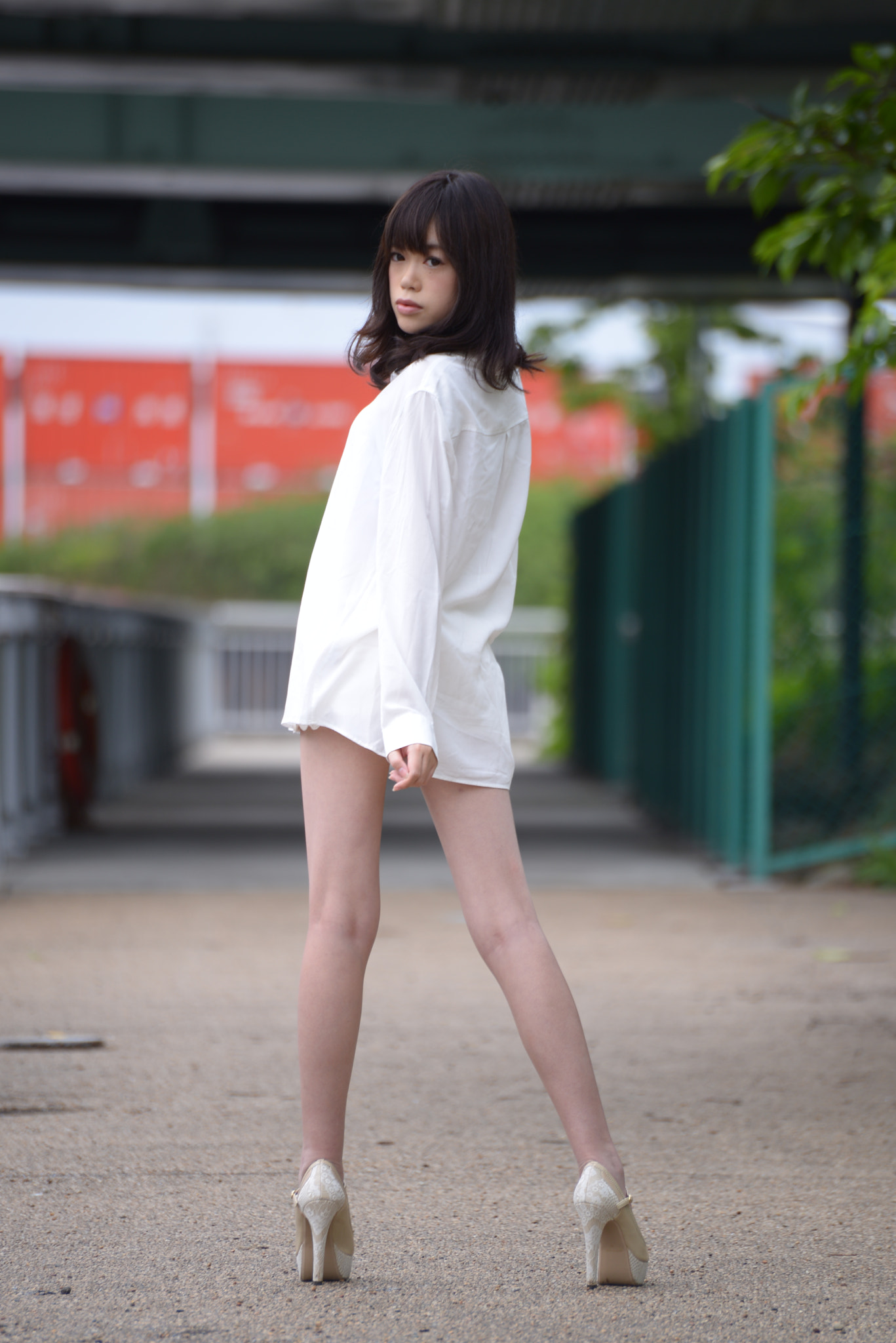 Sigma 70-300mm F4-5.6 APO DG Macro sample photo. Sexy girl photography