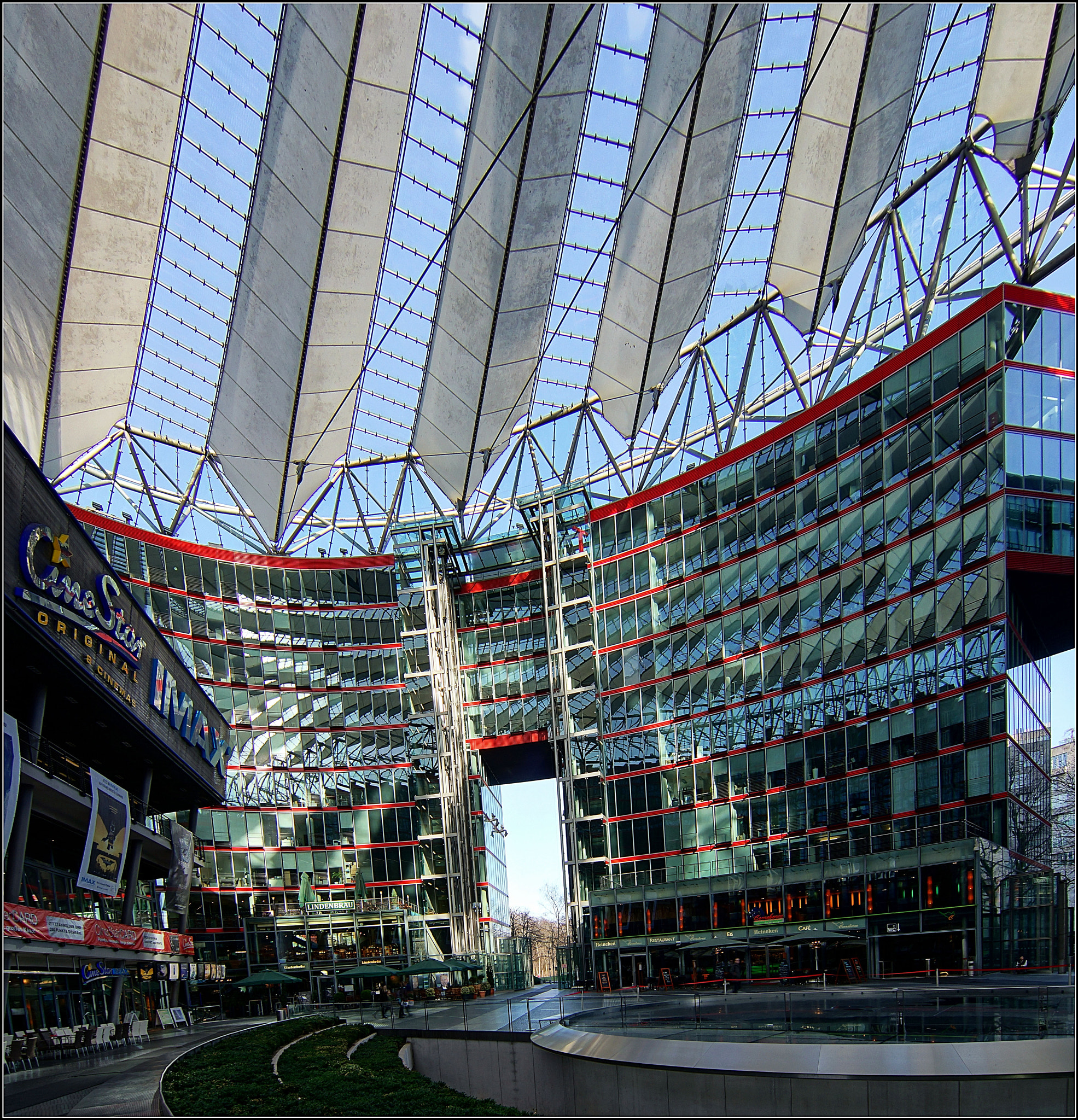 Sony SLT-A77 + 20mm F2.8 sample photo. Sony center in berlin photography