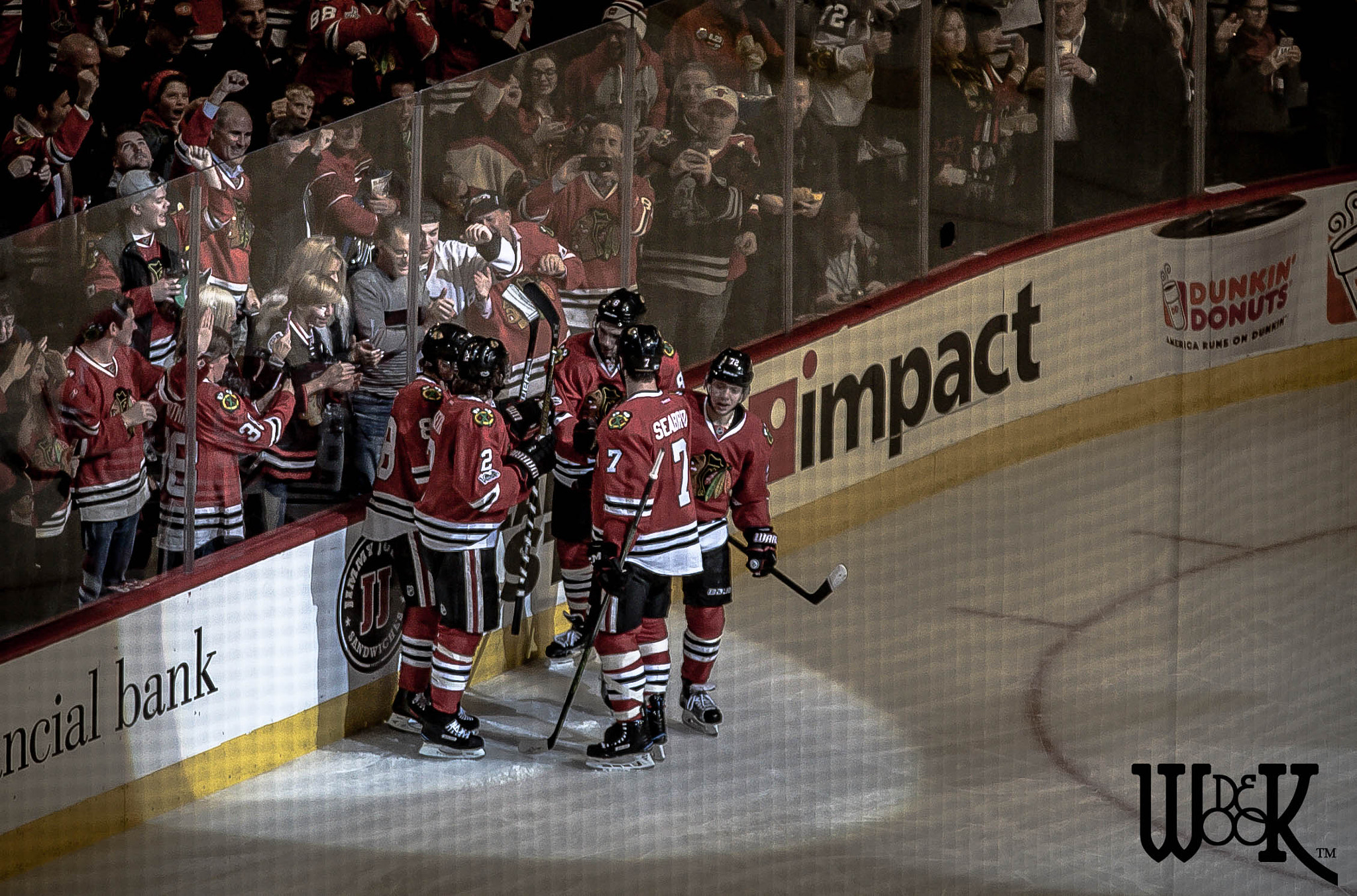 Sigma 70-200mm F2.8 EX DG OS HSM sample photo. Chicago blackhawks  photography