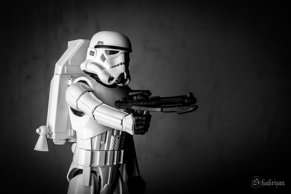 Nikon D500 + Nikon AF-S Nikkor 50mm F1.8G sample photo. Stormtrooper photography