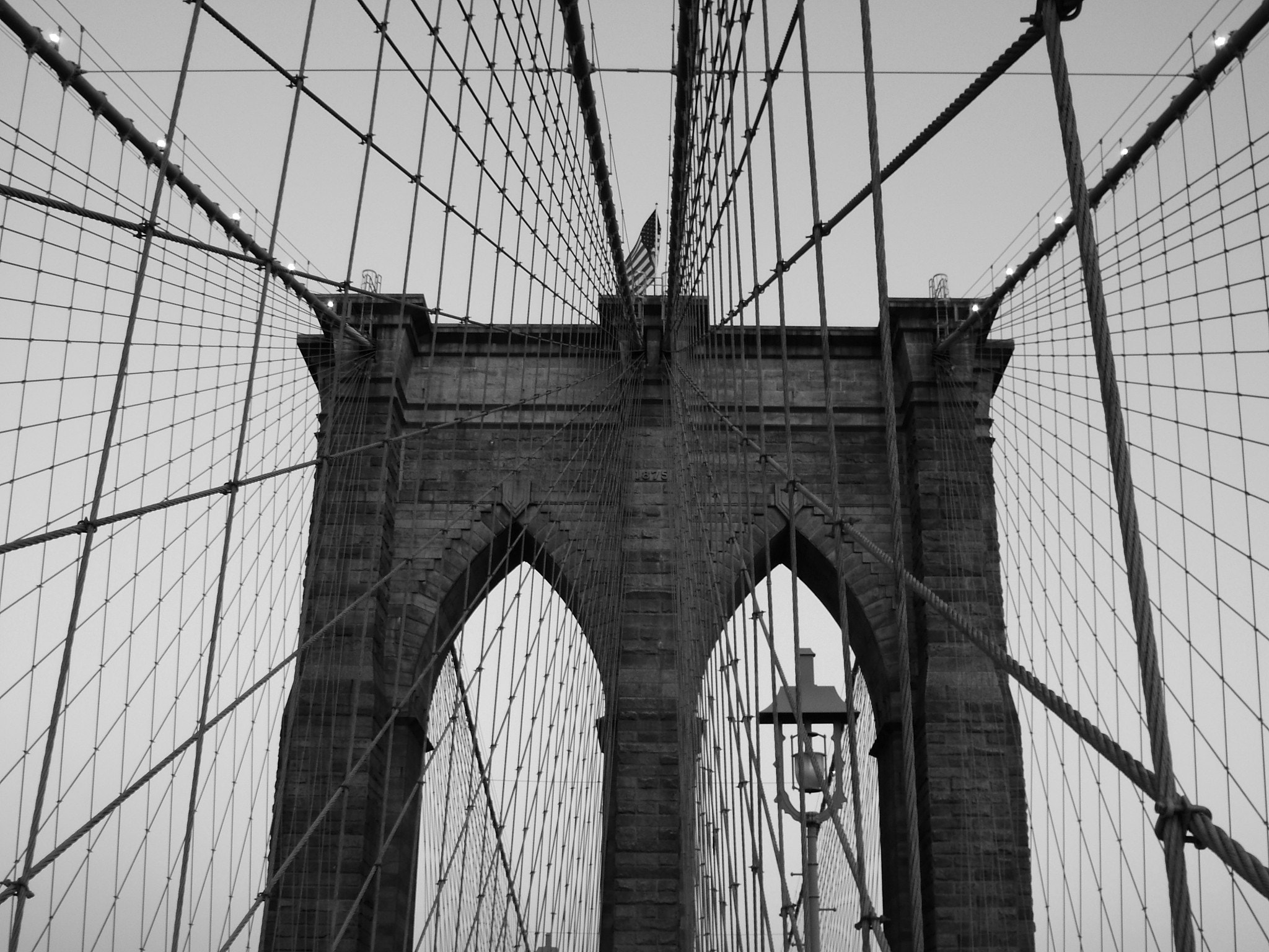 Fujifilm FinePix E550 sample photo. Brooklyn bridge photography