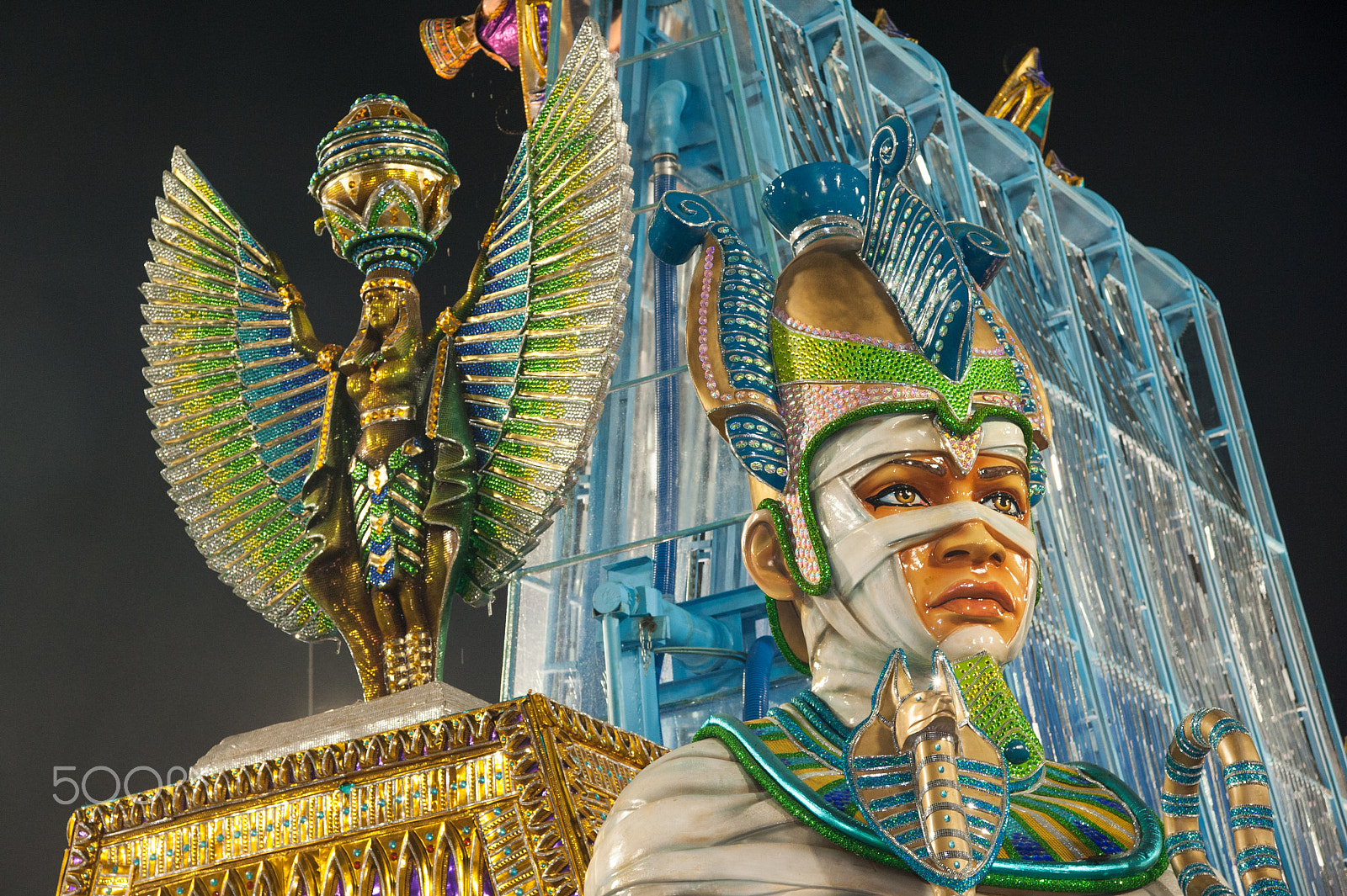Nikon AF-S Nikkor 24-120mm F4G ED VR sample photo. Parade of the samba school portela photography