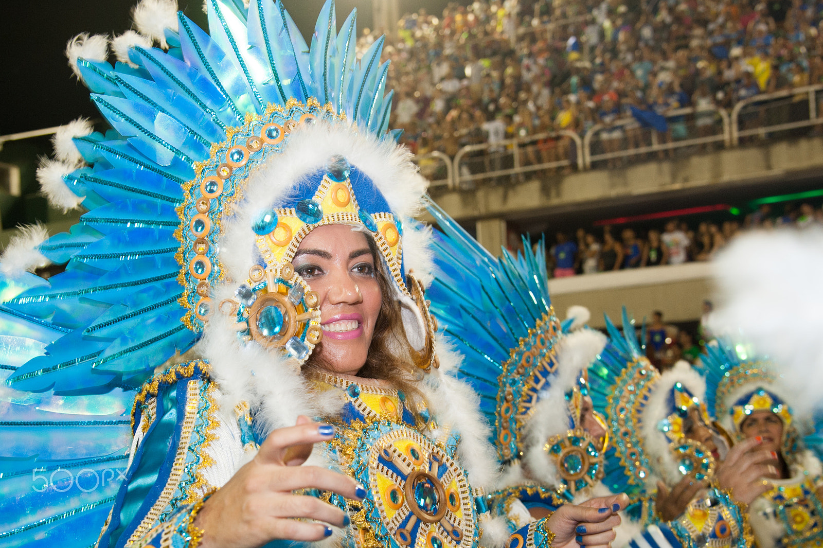 Nikon AF-S Nikkor 24-120mm F4G ED VR sample photo. Parade of the samba school portela photography