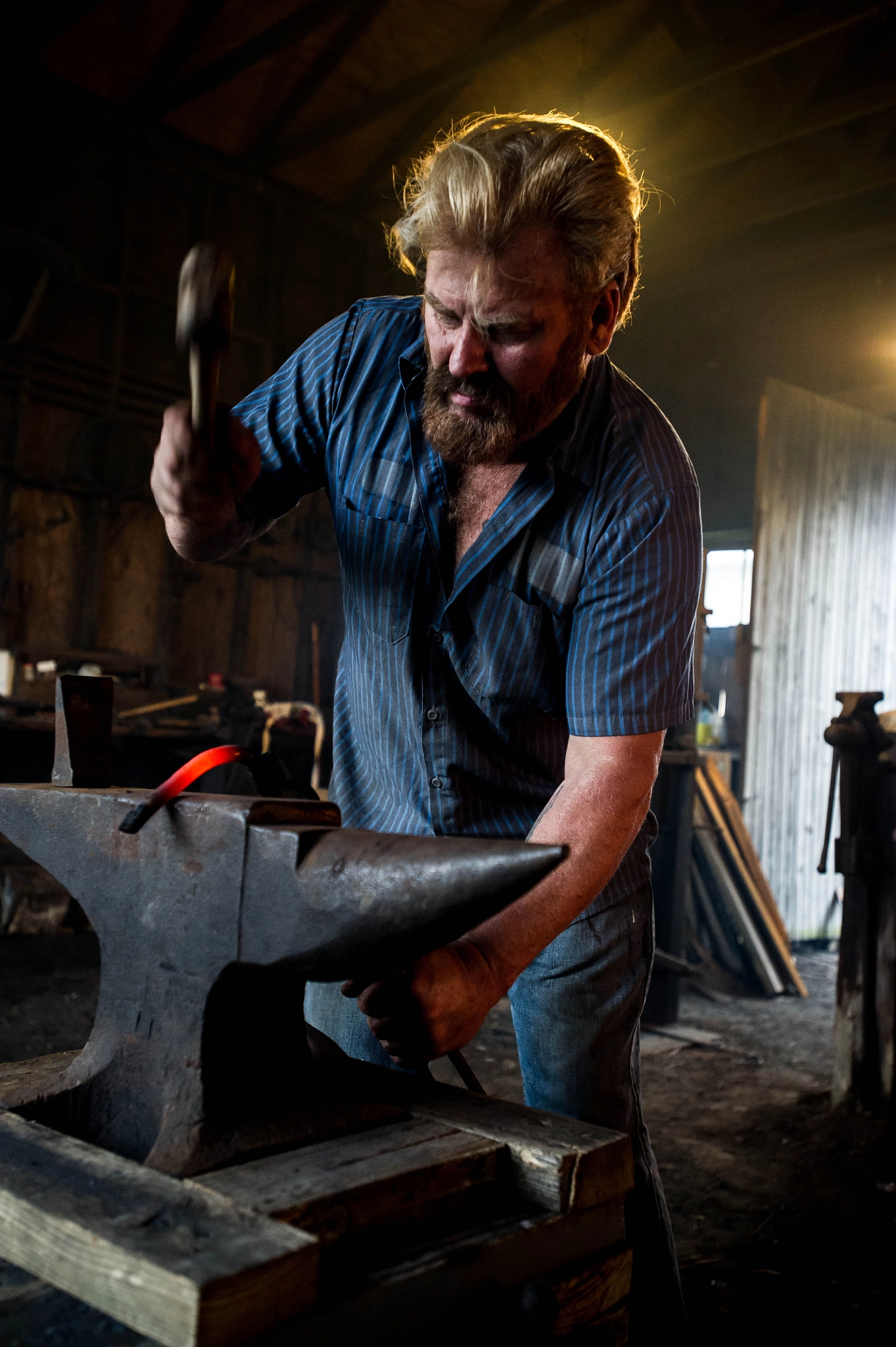 Nikon AF-S Nikkor 17-35mm F2.8D ED-IF sample photo. Blacksmith rob flurry photography