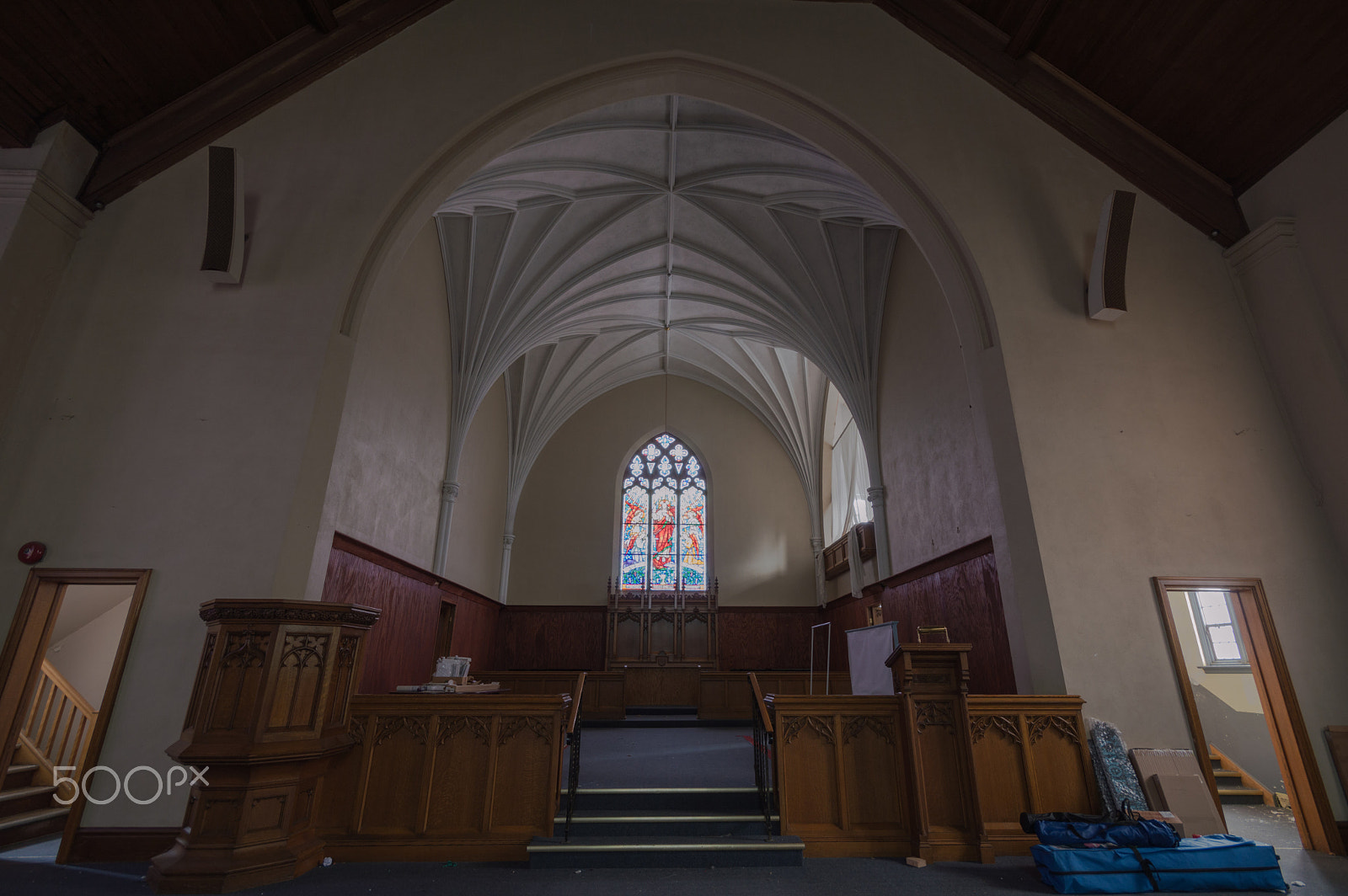 Sigma 10-20mm F4-5.6 EX DC HSM sample photo. Abandoned church ontario  photography