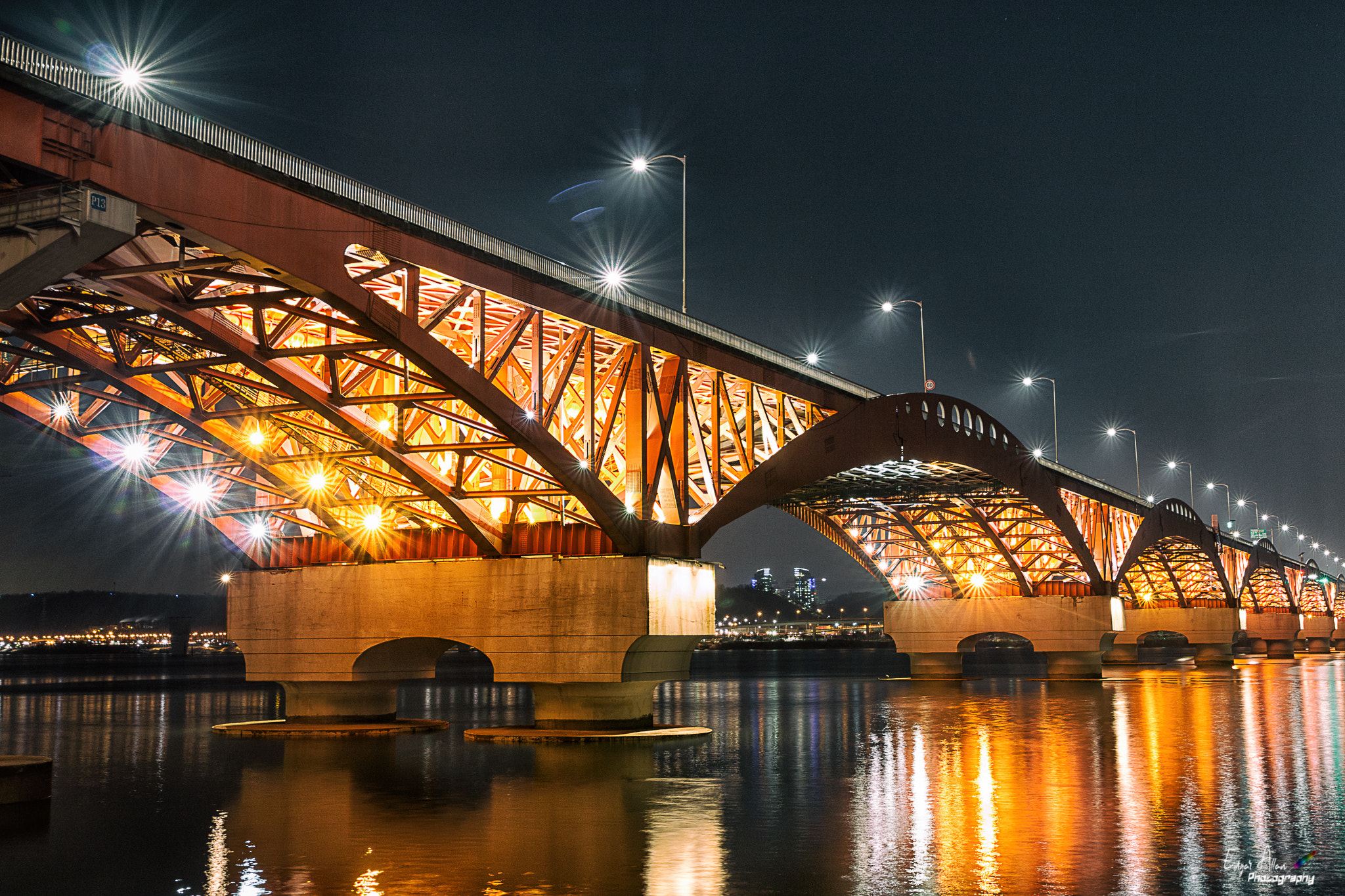 Canon EOS 70D + Sigma 24-70mm F2.8 EX DG Macro sample photo. Part of my bridges in korea photography