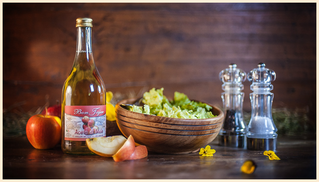 Nikon D700 sample photo. Aceto di mele photography