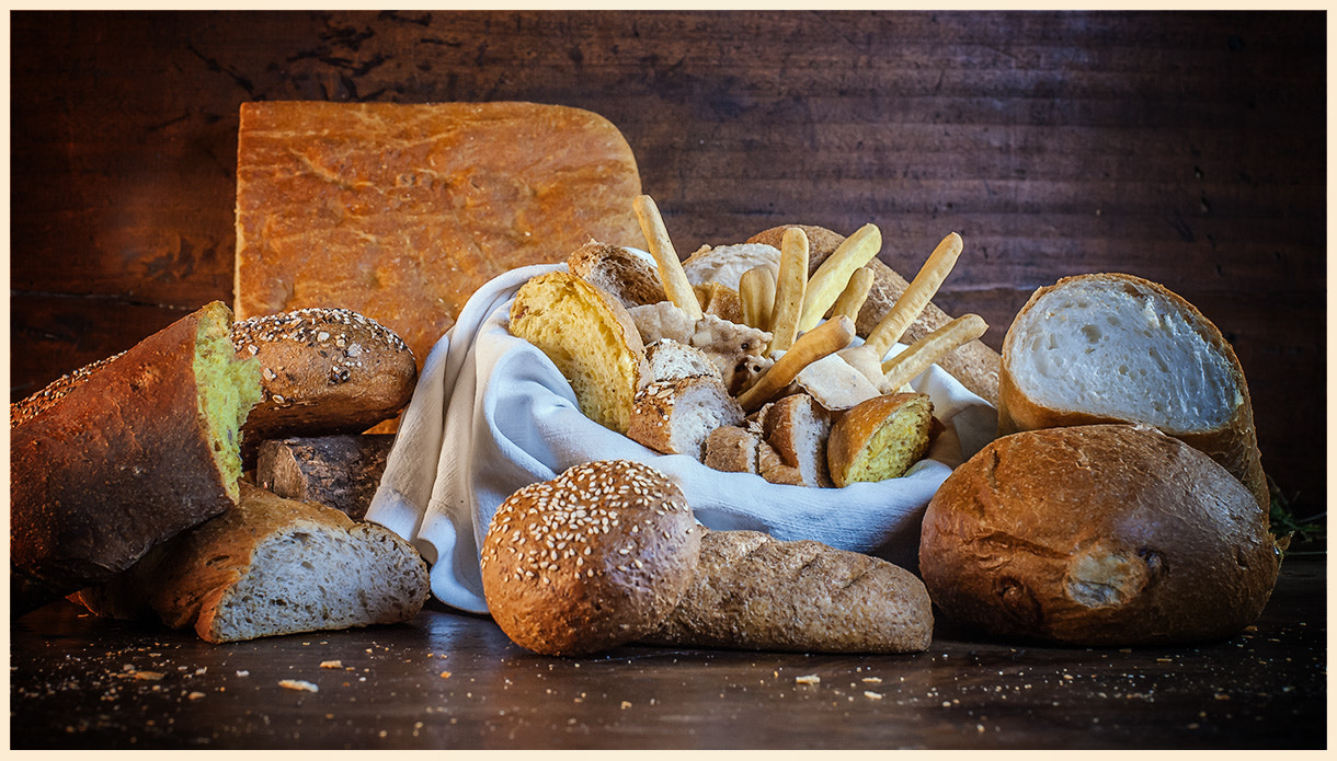 Nikon D700 sample photo. Pane con lievito madre photography