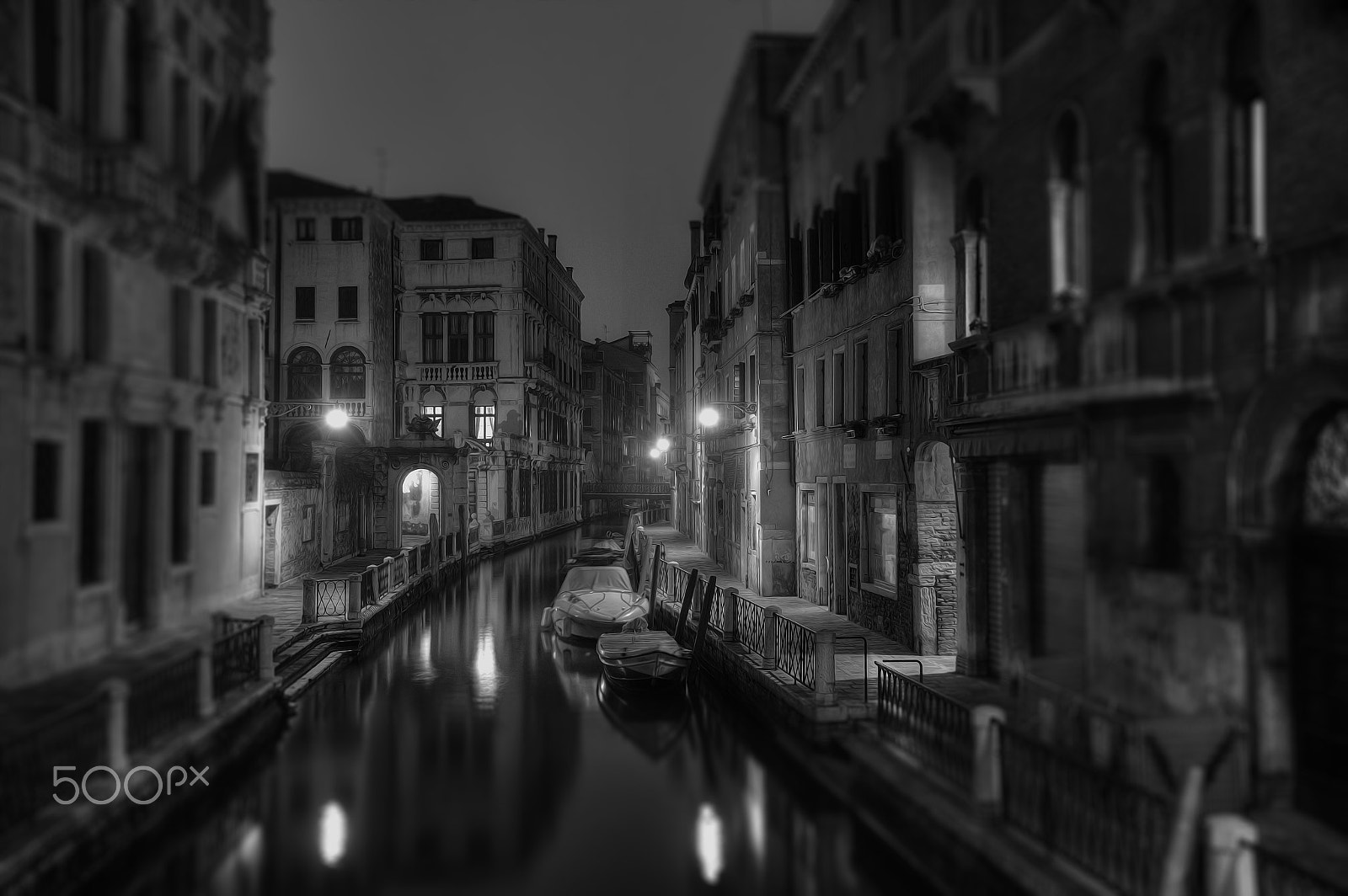 Nikon D3X sample photo. Dark side of venice photography