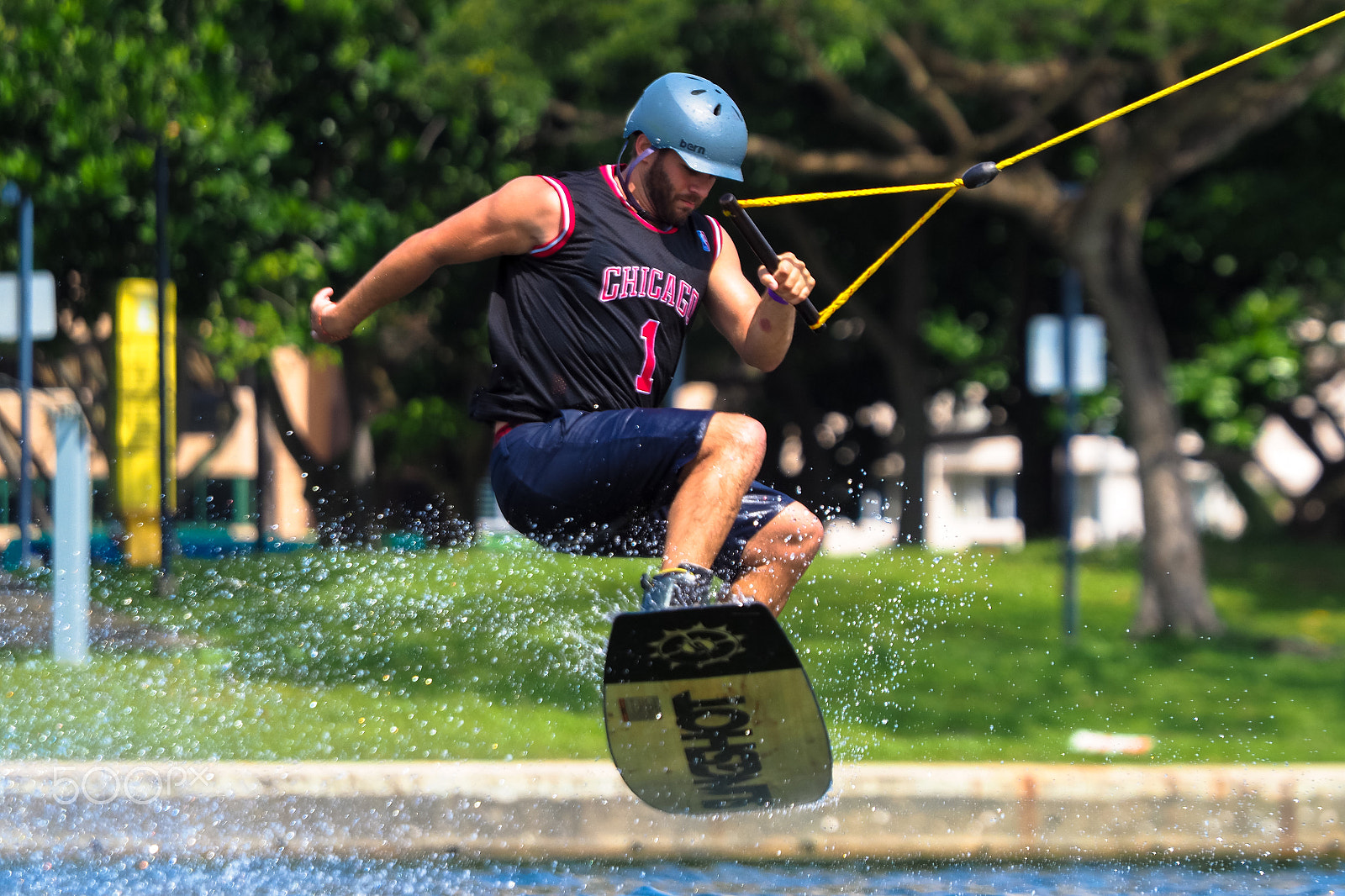 Olympus OM-D E-M1 Mark II + Olympus M.Zuiko Digital ED 40-150mm F2.8 Pro sample photo. Singapore wake park photography