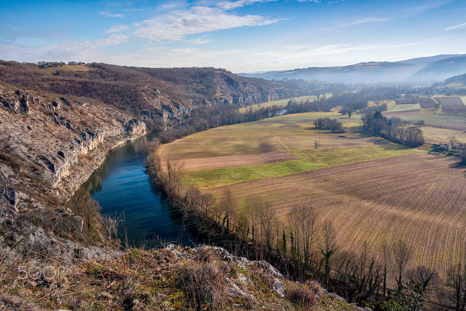 Canon EF-S 17-55mm F2.8 IS USM sample photo. Boucle de la dordogne 1 photography