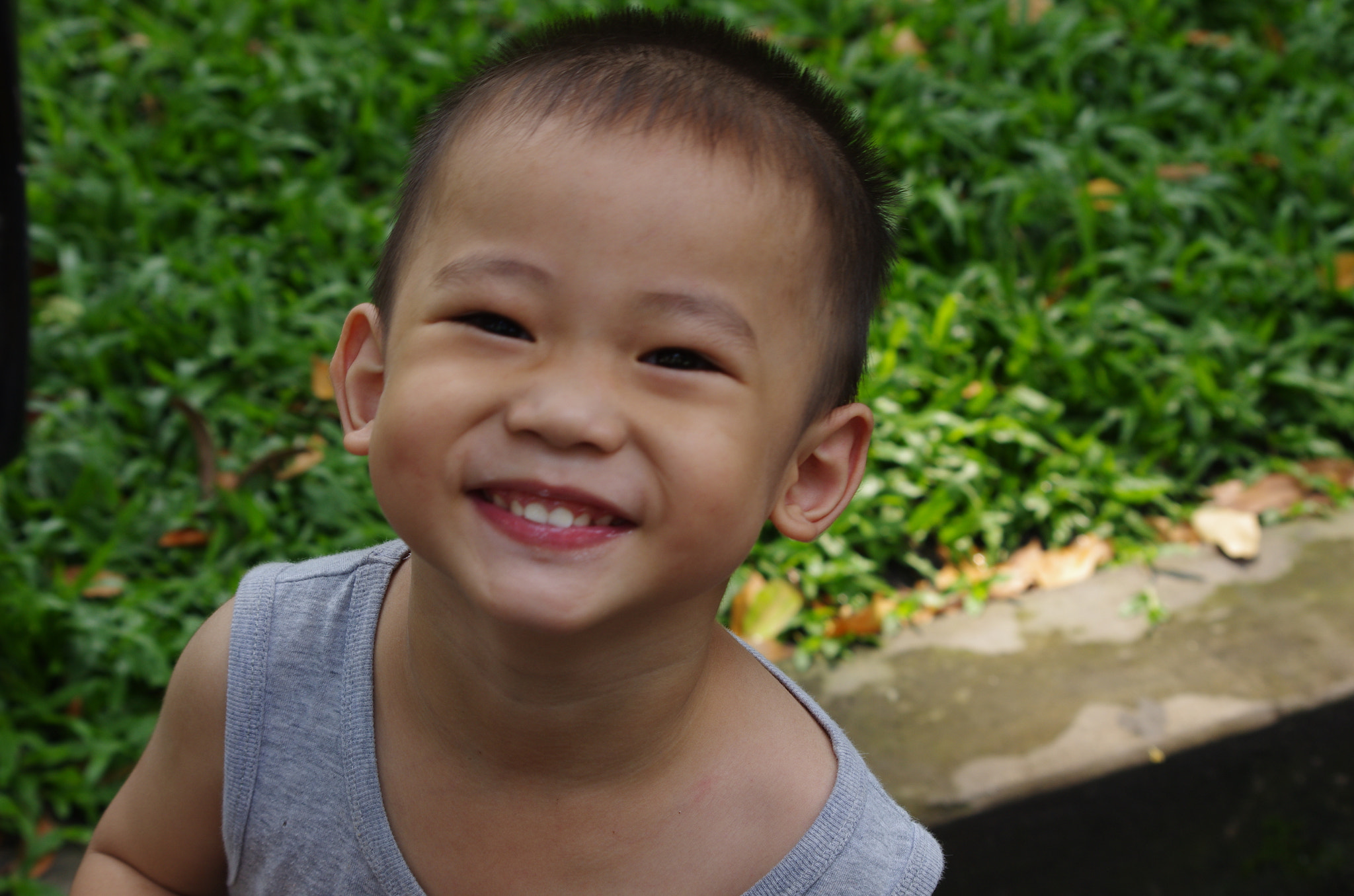 smc PENTAX-DA L 55-300mm F4-5.8 ED sample photo. My son photography