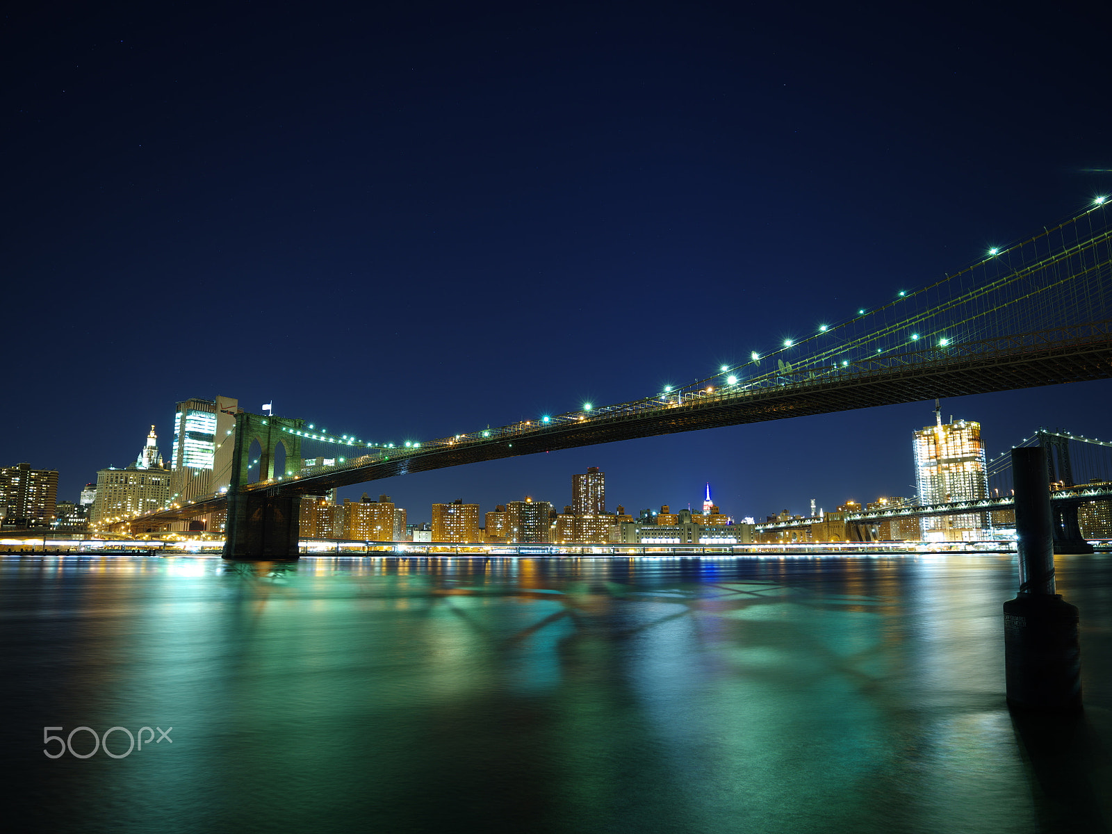 Pentax 645Z + HD Pentax-DA645 28-45mm F4.5ED AW SR sample photo. Blue brightness bridge ny photography