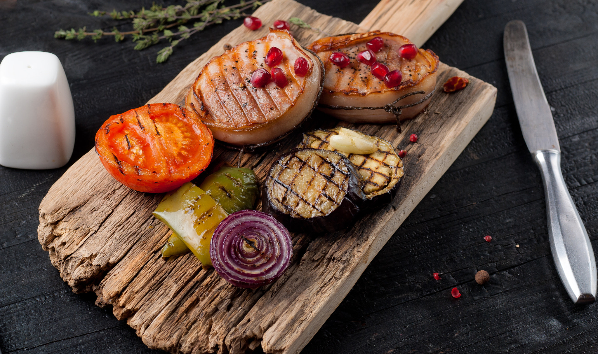 Nikon D200 sample photo. Pork medallions photography