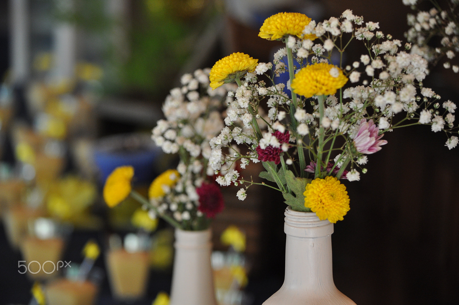 Nikon D5000 sample photo. Wedding flower photography