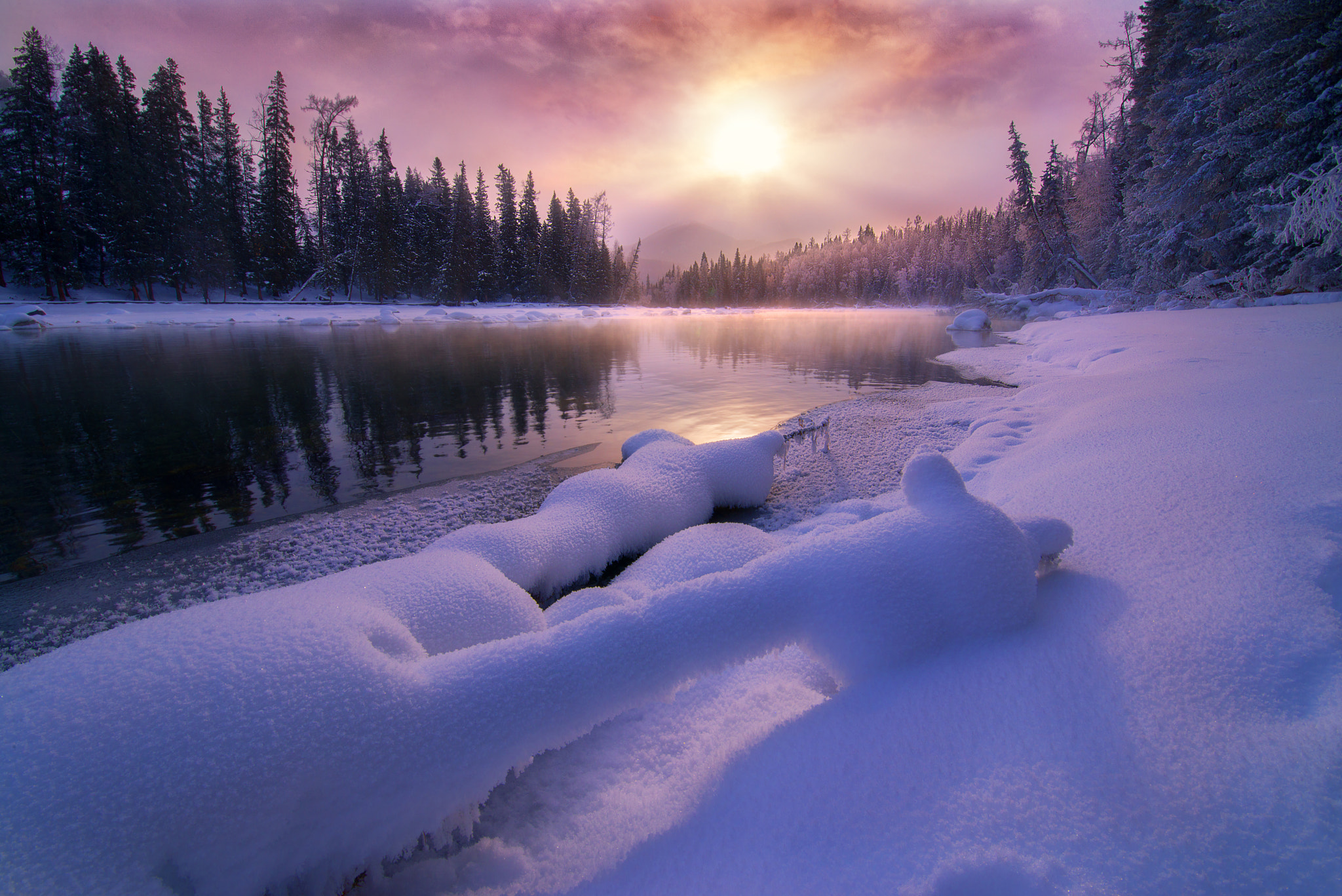 Tamron SP 15-30mm F2.8 Di VC USD sample photo. The winter here is quiet and beautiful, because of ... photography